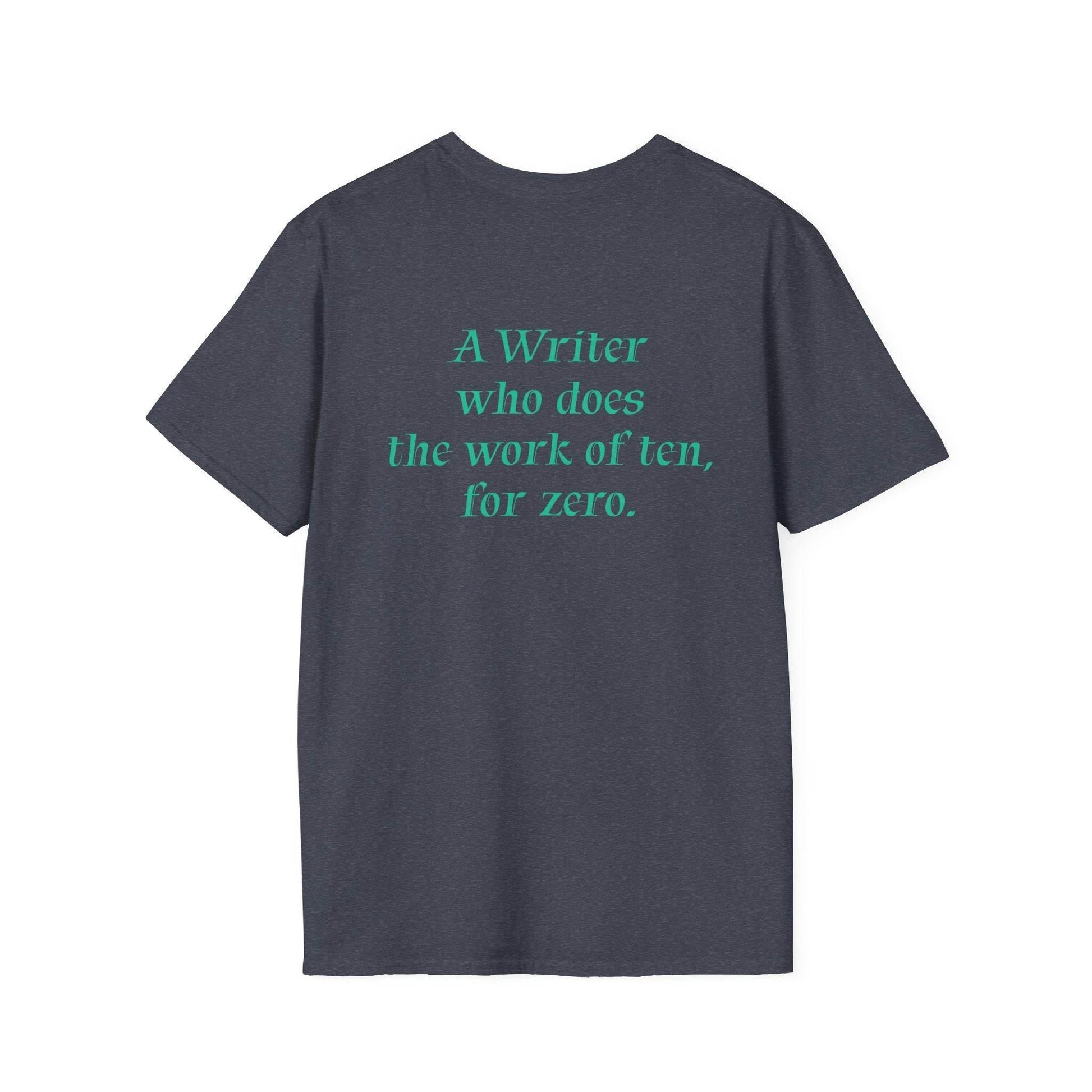 Unisex Softstyle T-Shirt - 'Indie Author' Inspirational - The Dreamer's Bookshop.