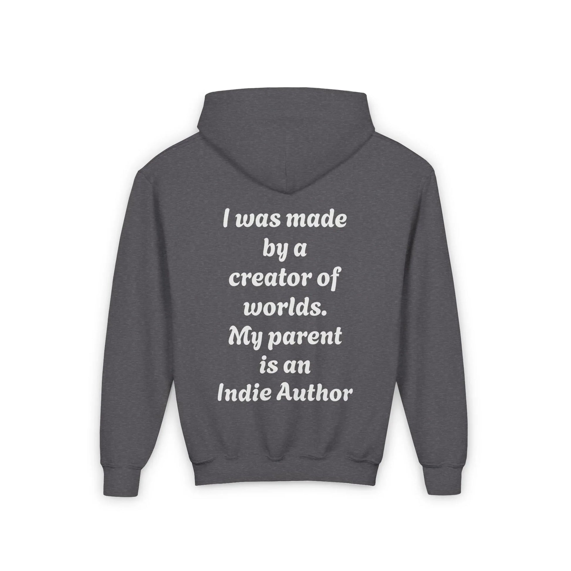 US (Ww) - Youth Heavy Blend Hooded Sweatshirt - "Born to be Original" & "Created by a Creator of Worlds" - The Dreamer's Bookshop.