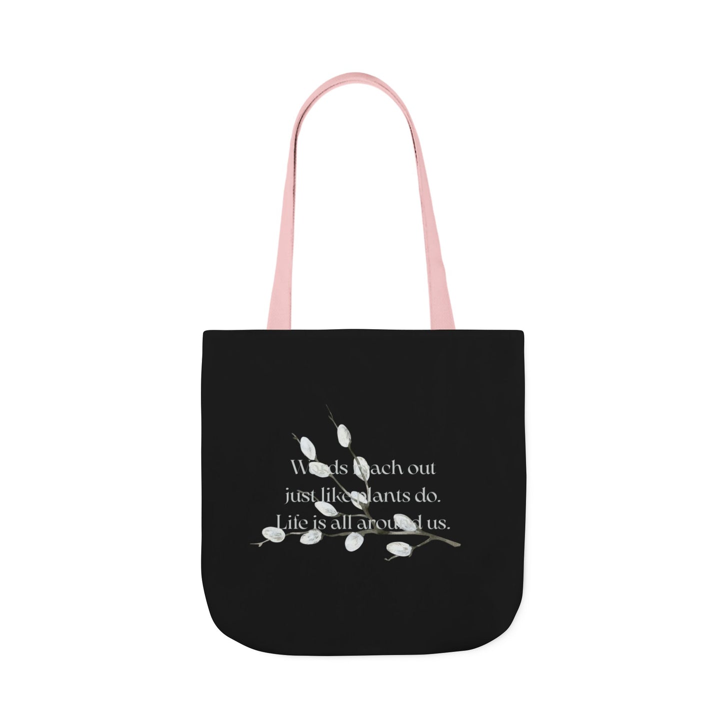Canvas Tote Bag - "Words Reach Out"