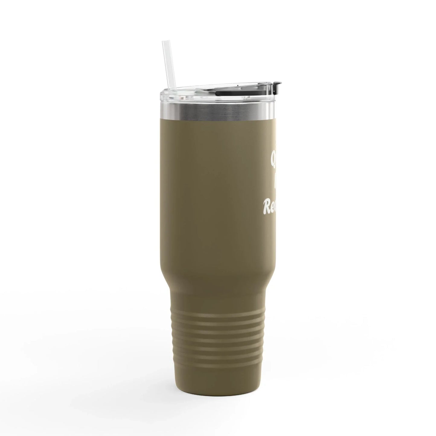 Insulated Travel Mug - "Quiet I'm Reading" - 40oz Coffee Cup for Book Lovers - The Dreamer's Bookshop.