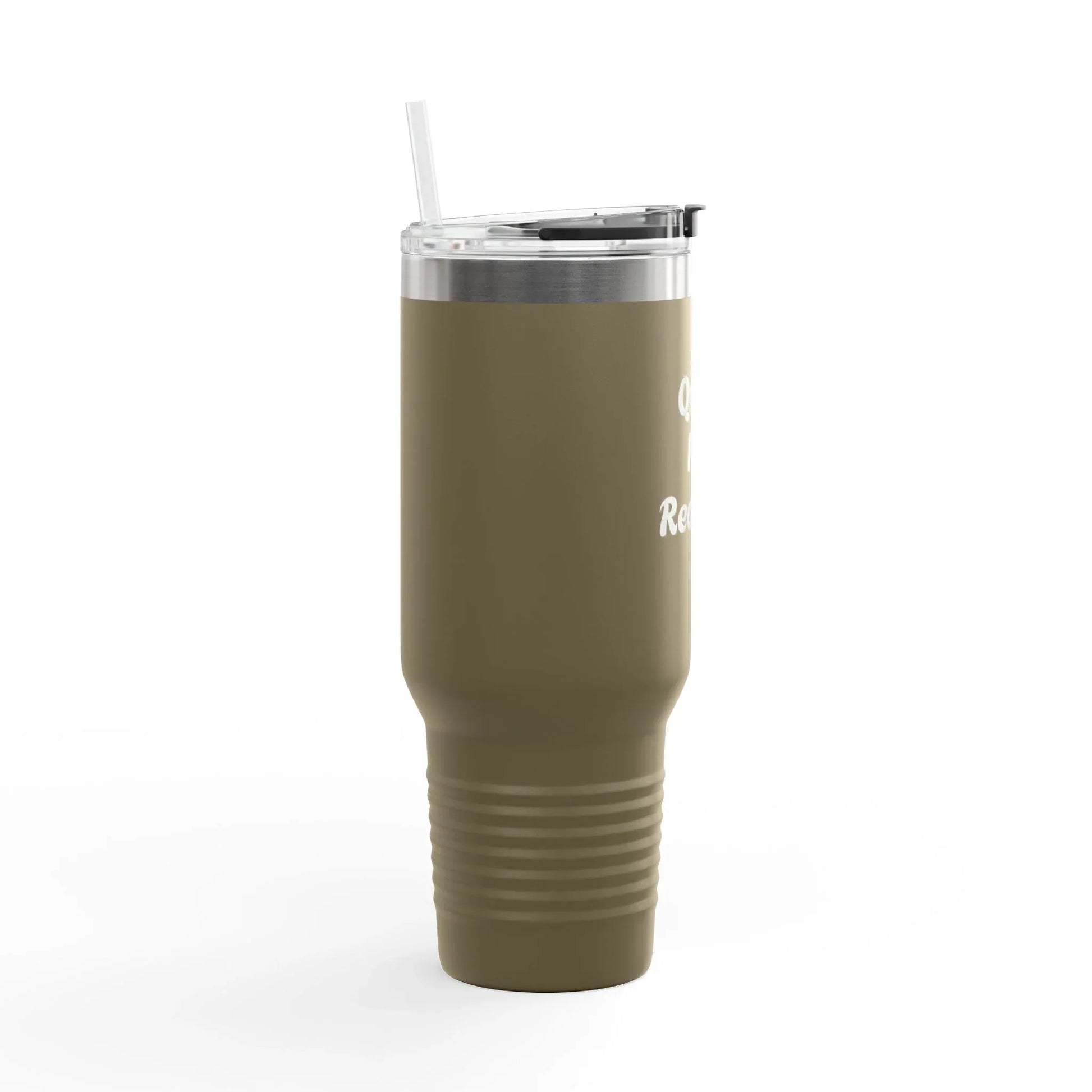 Insulated Travel Mug - "Quiet I'm Reading" - 40oz Coffee Cup for Book Lovers - The Dreamer's Bookshop.
