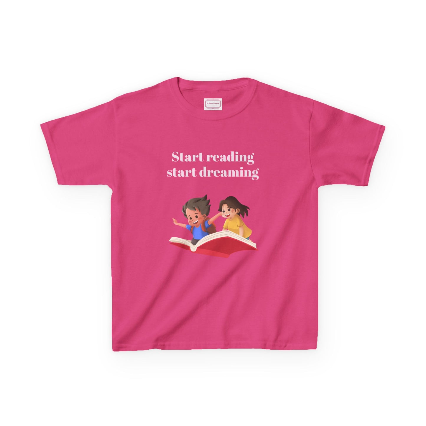 AU - Kids Heavy Cotton™ Tee - Start Reading Start Dreaming