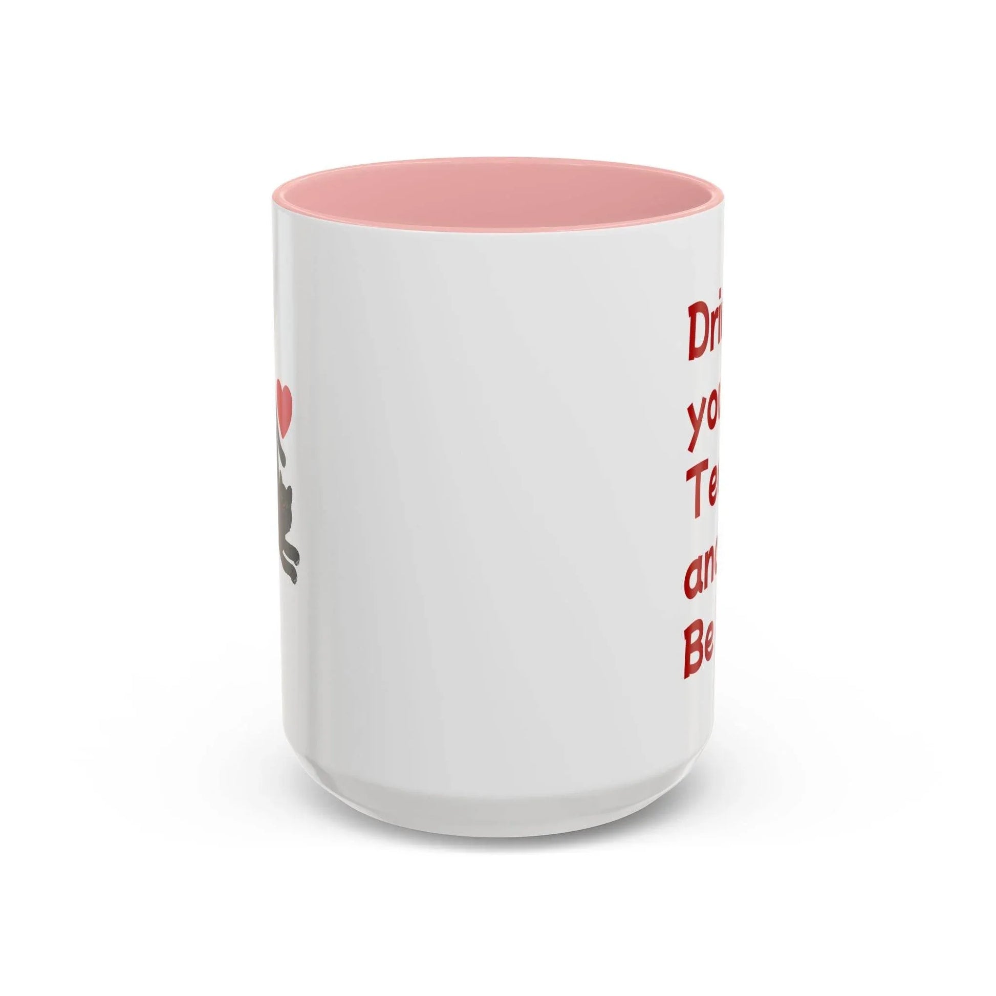 Cute Cat Love Tea Mug - 11 & 15oz Drink and be Nice - The Dreamer's Bookshop.