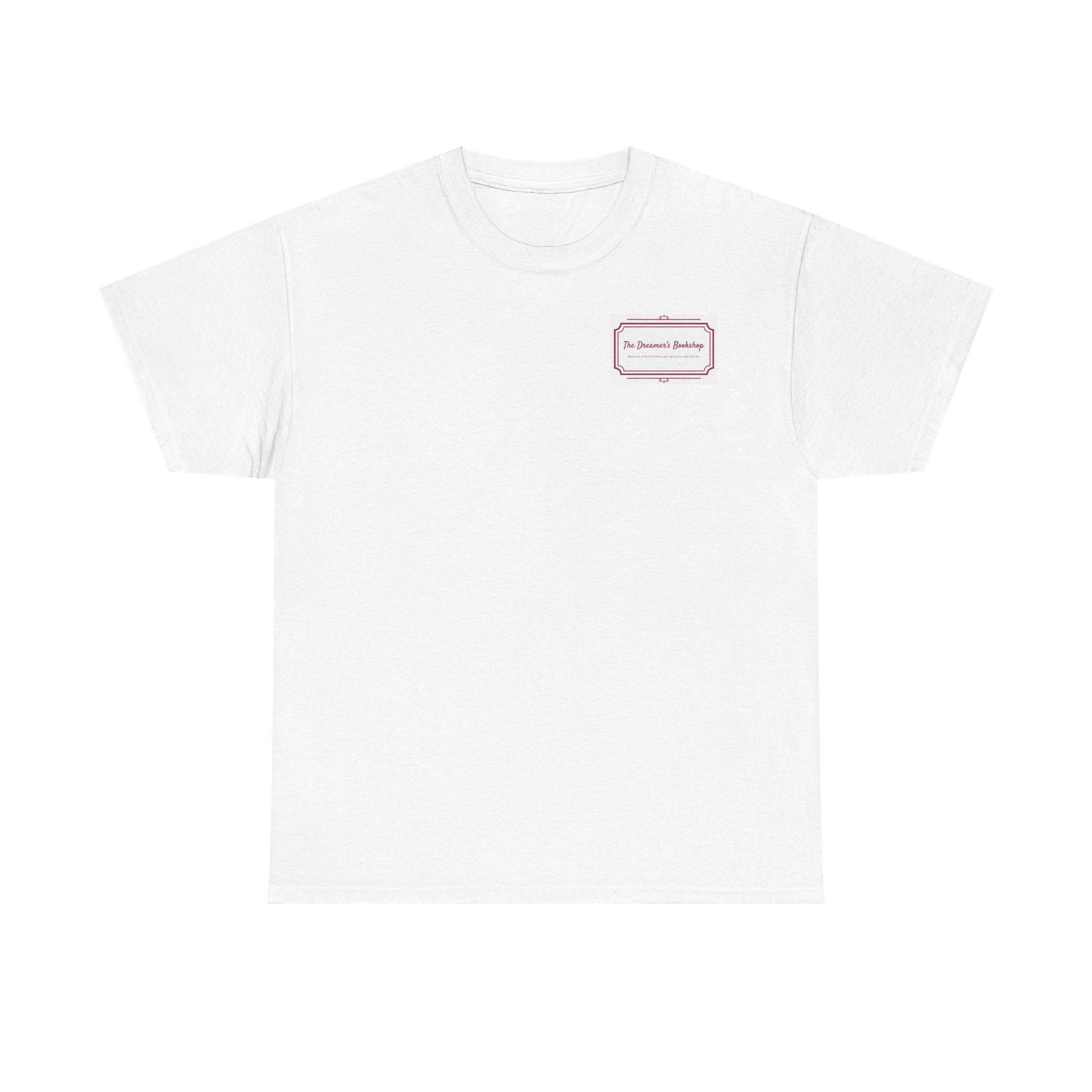 Personalized Unisex Heavy Cotton Tee - Perfect for Casual Days & Gifts - The Dreamer's Bookshop.