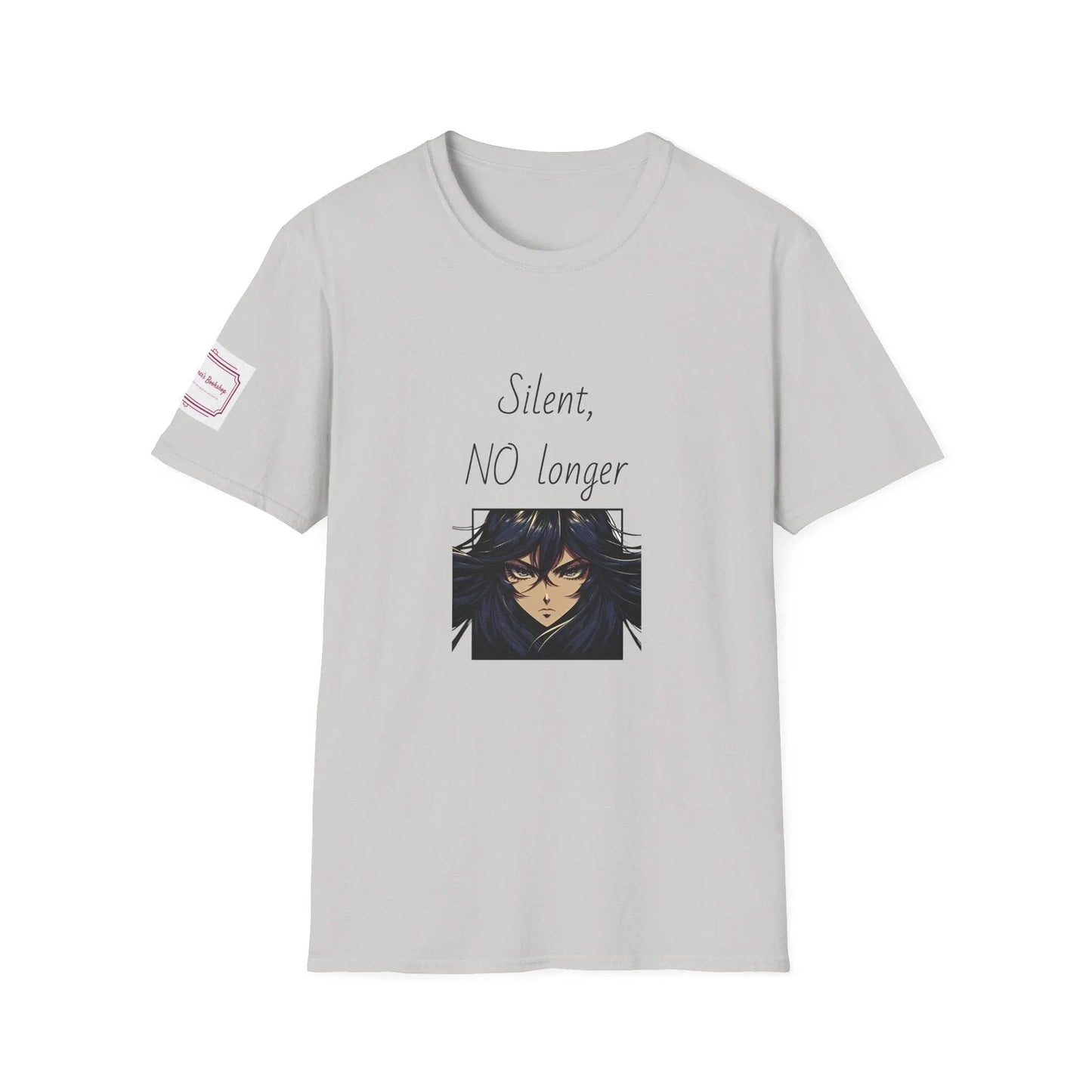 Fierce Survivor Unisex Softstyle T-Shirt - 'Silent, NO longer' - The Dreamer's Bookshop.