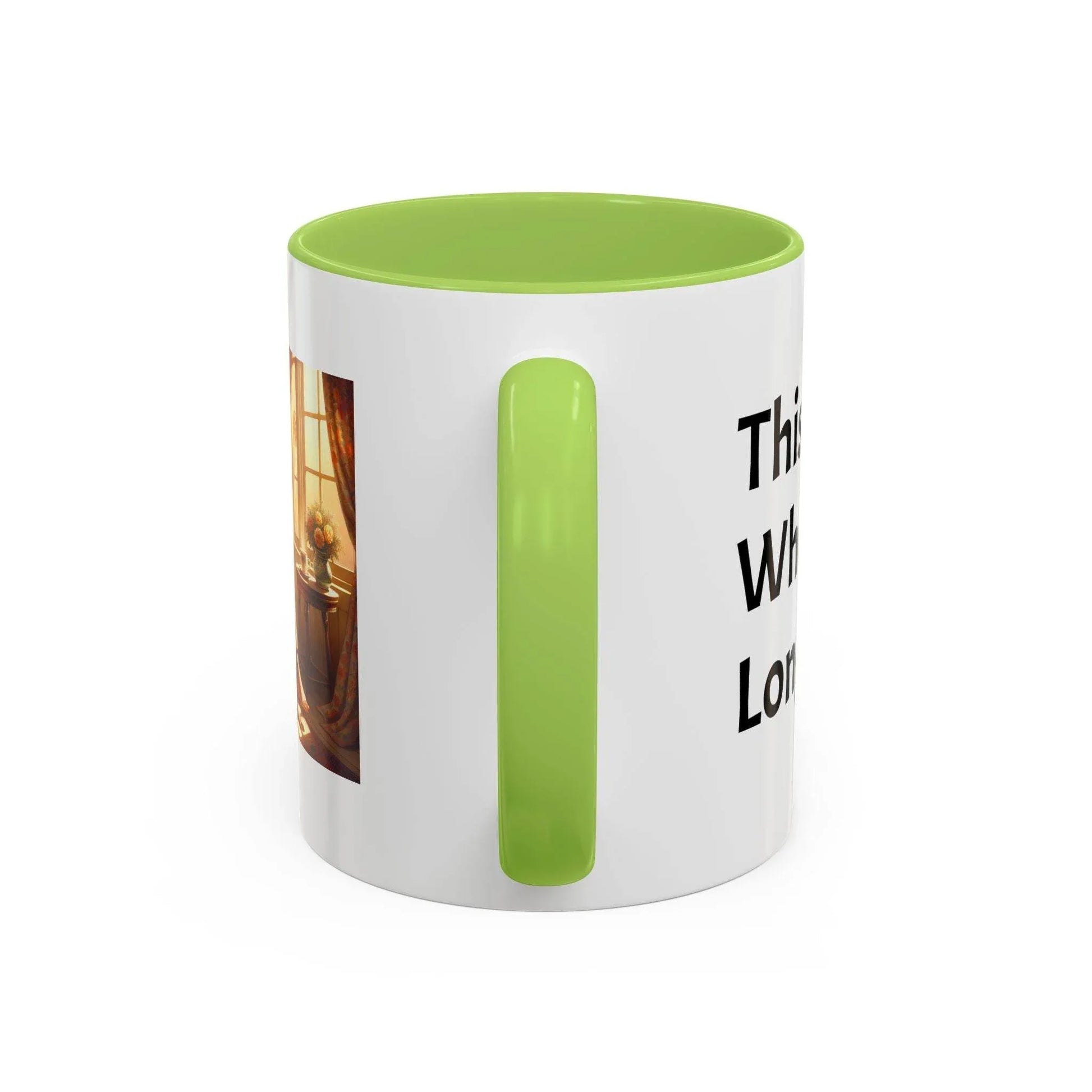 Cozy Reading Accent Coffee Mug - 11 oz - Perfect for Book Lovers - The Dreamer's Bookshop.
