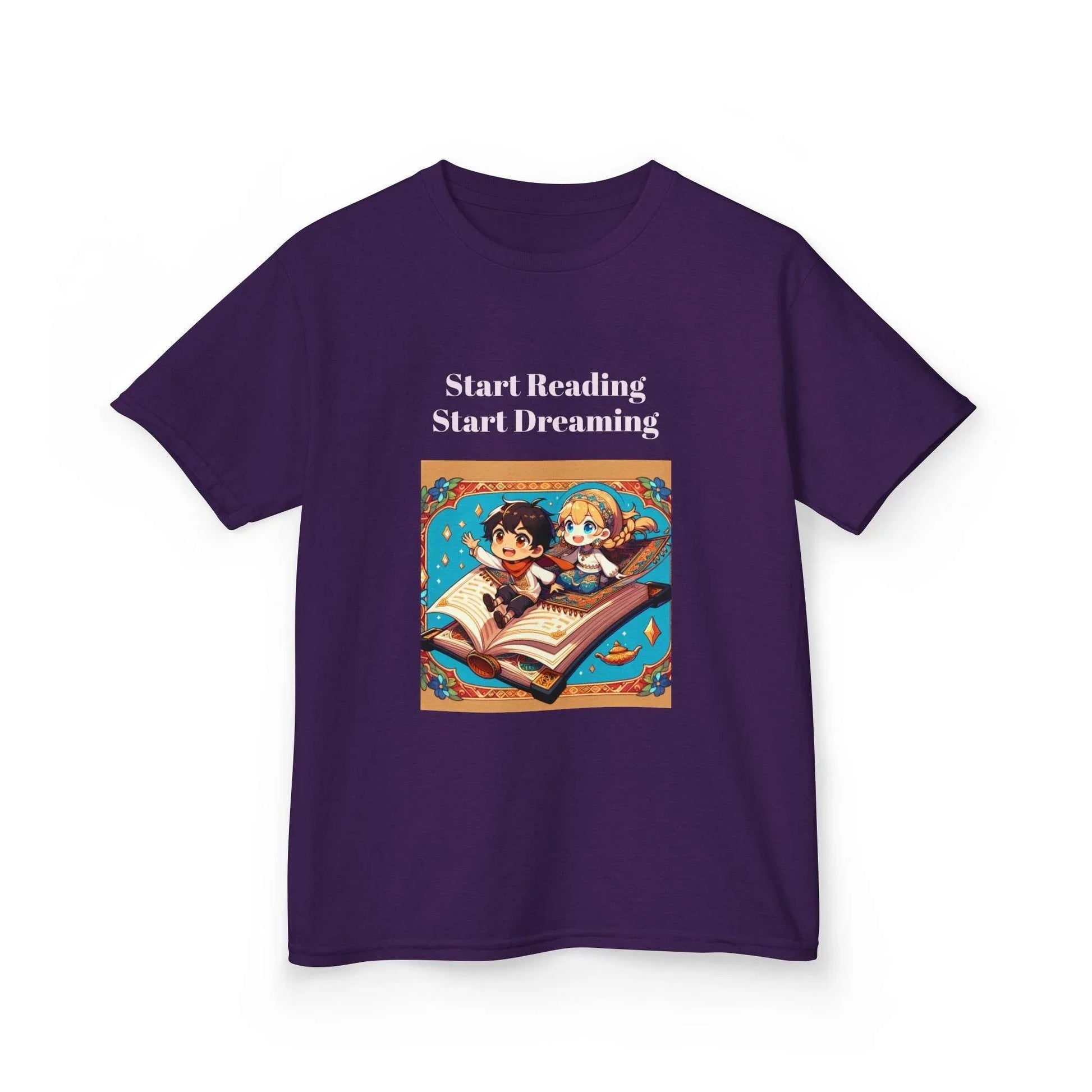 EU - Kids Start Reading Start Dreaming Tee - The Dreamer's Bookshop.