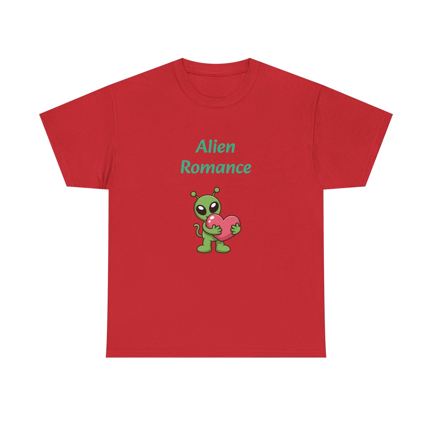Sci-Fi -  Graphic Tee - Unisex Heavy Cotton T-Shirt Alien Romance Books