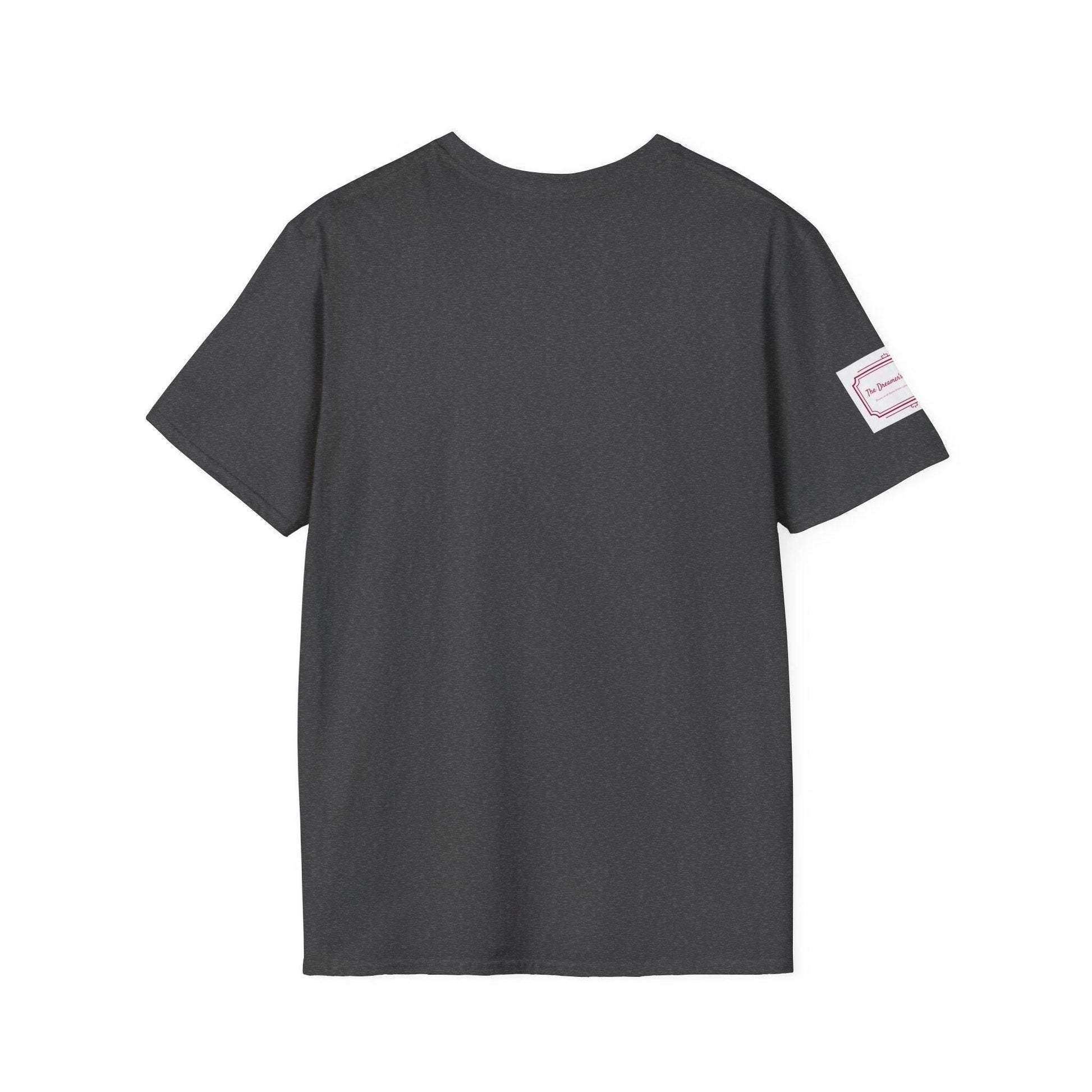 Inspirational Unisex Softstyle T-Shirt - Only those who never dare - The Dreamer's Bookshop.