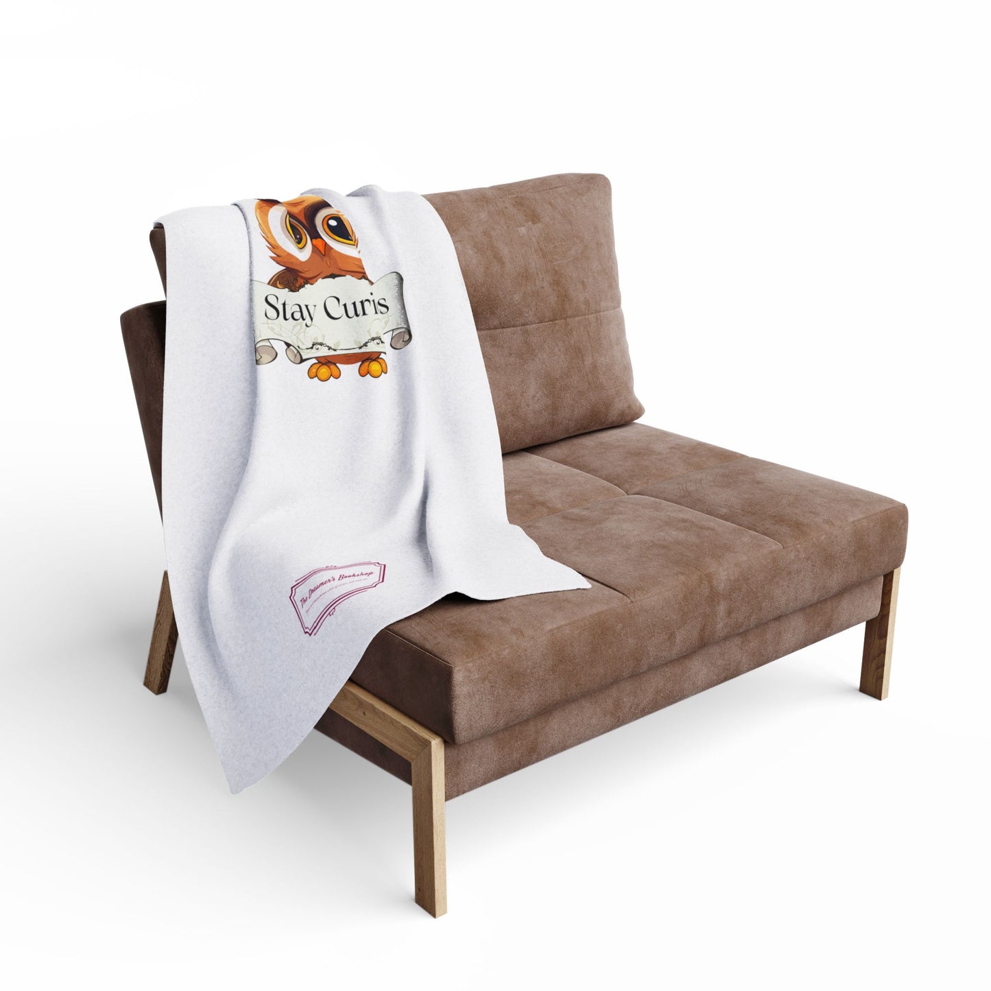 Cozy Arctic Fleece Blanket - Stay Curious