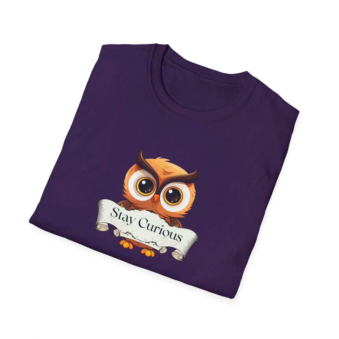 Inspirational Unisex Softstyle T-Shirt - Stay Curious