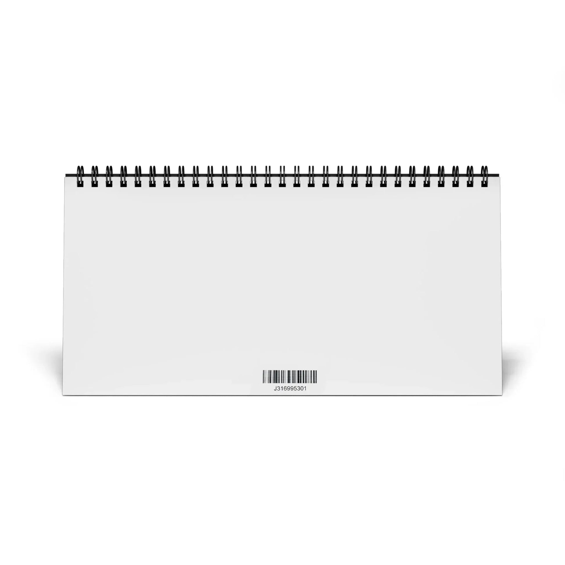 2026 Motivational Desk Calendar — Spiral-Bound Grid Planner (The Dreamer’s Bookshop Design) - The Dreamer's Bookshop.