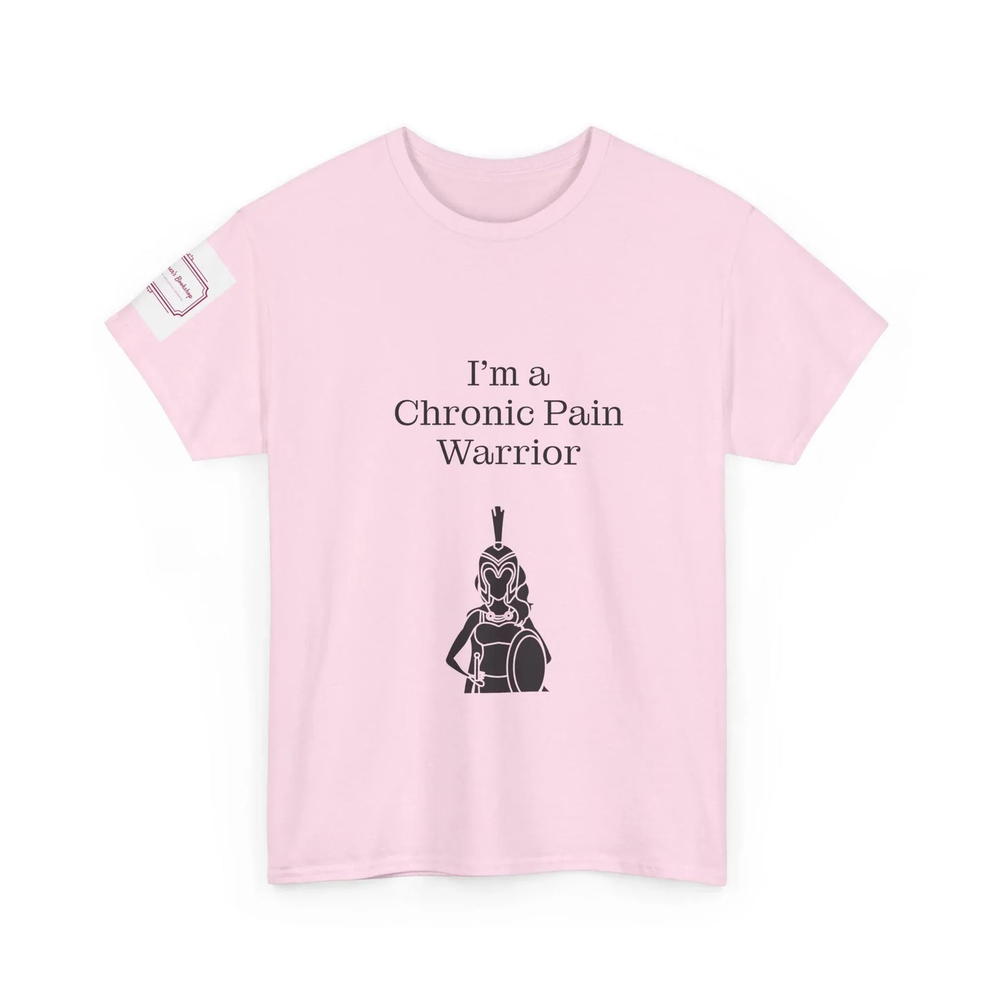 Chronic Pain Warrior Unisex Heavy Cotton Tee - Empowering Apparel for Health Awareness - The Dreamer's Bookshop.