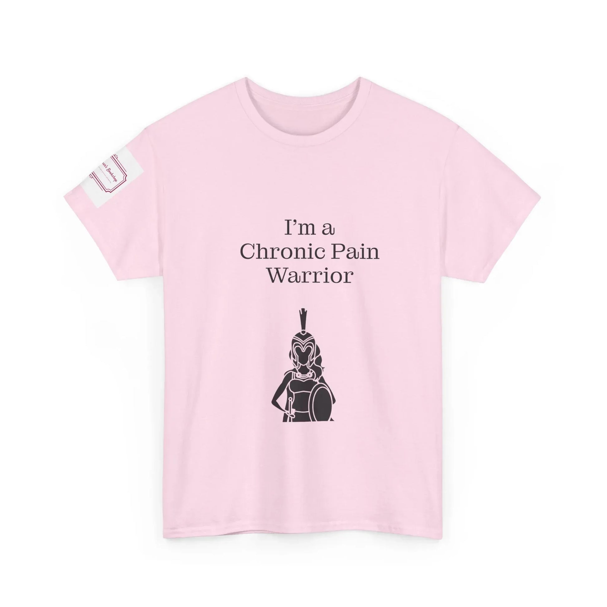 Chronic Pain Warrior Unisex Heavy Cotton Tee - Empowering Apparel for Health Awareness - The Dreamer's Bookshop.