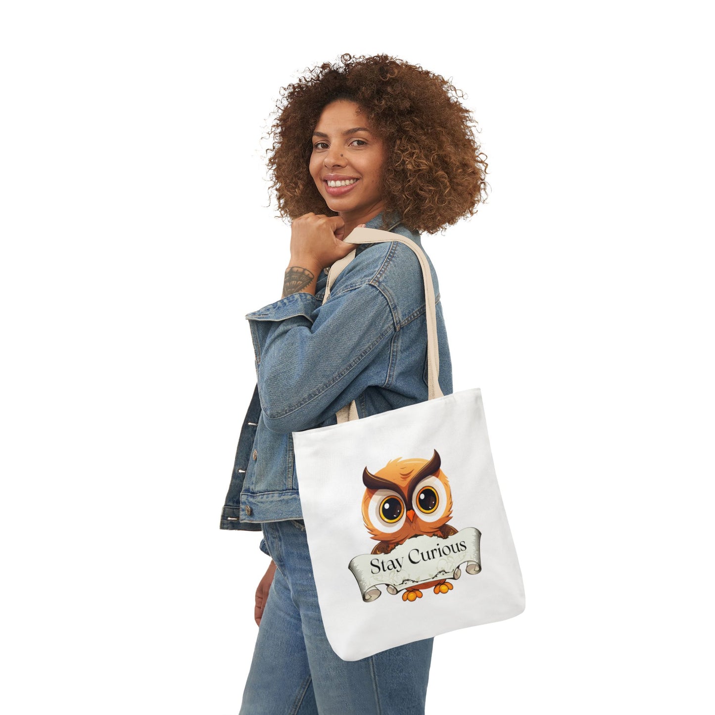 Stay Curious Tote Bag - Perfect for Book Lovers & Indie Authors