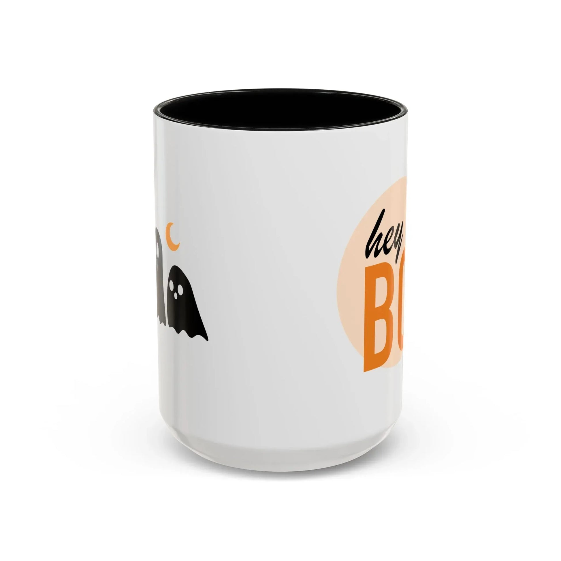 Hey Boo Spooky Coffee Mug - 11oz & 15oz Halloween - The Dreamer's Bookshop.