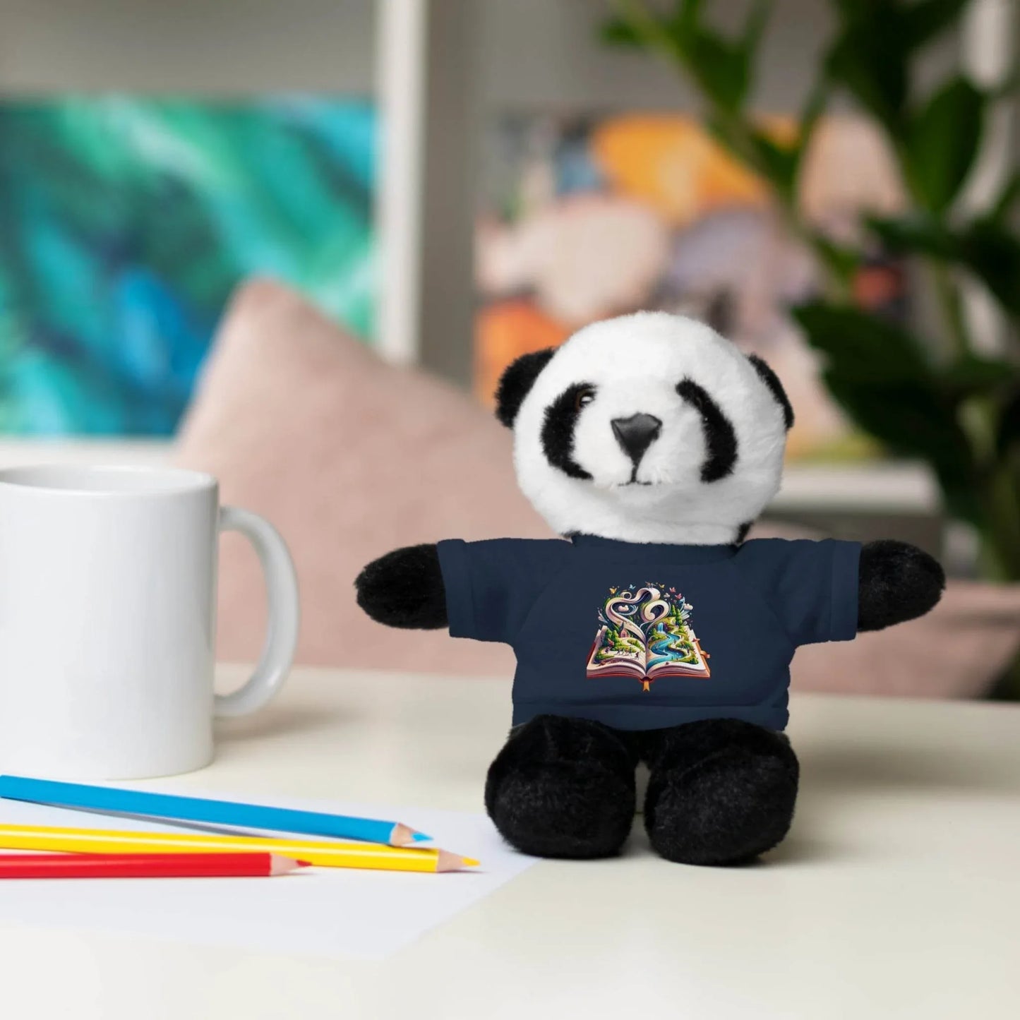Personalized Stuffed Animal with Tee - Perfect Gift for Kids and Baby Showers - The Dreamer's Bookshop.