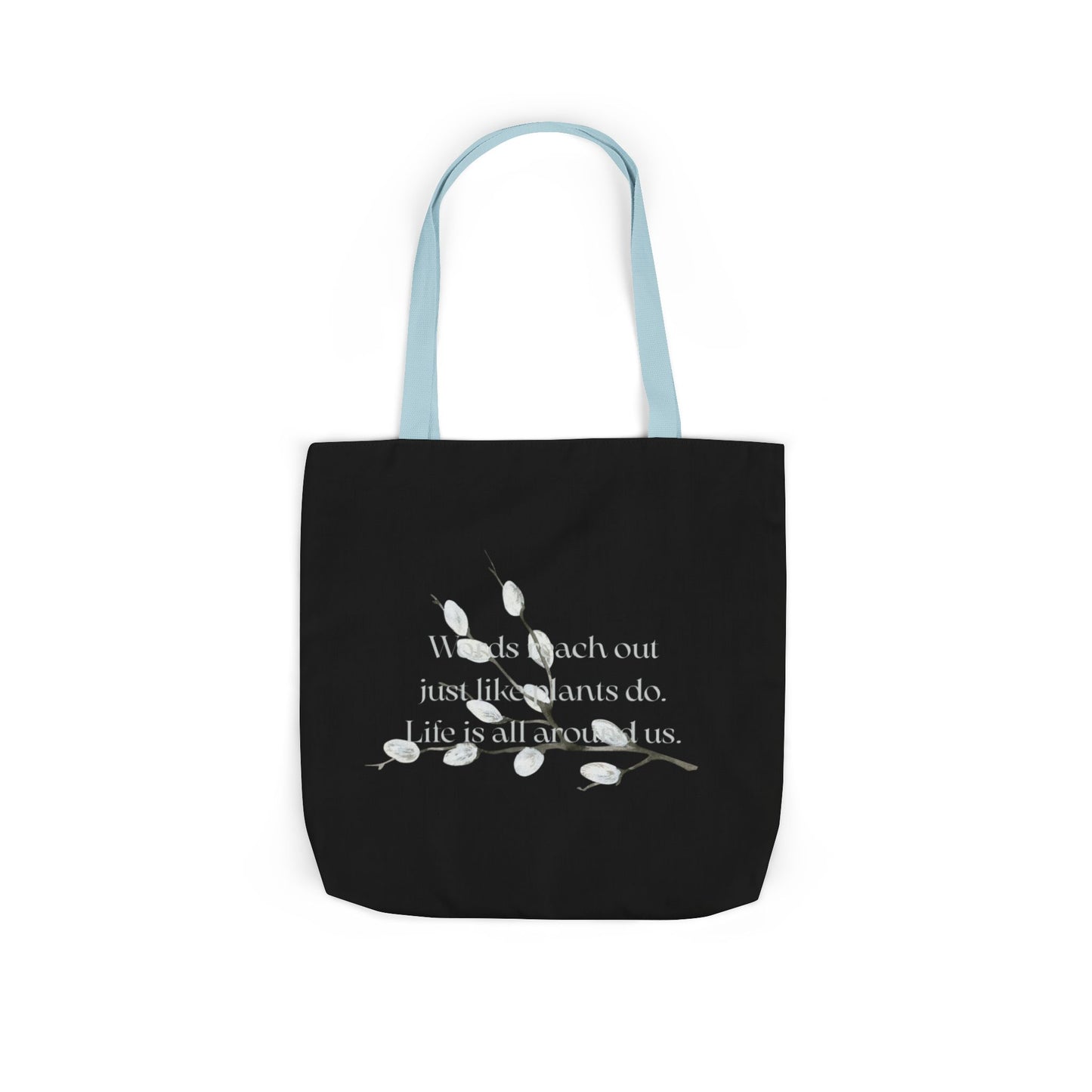 Canvas Tote Bag - "Words Reach Out"