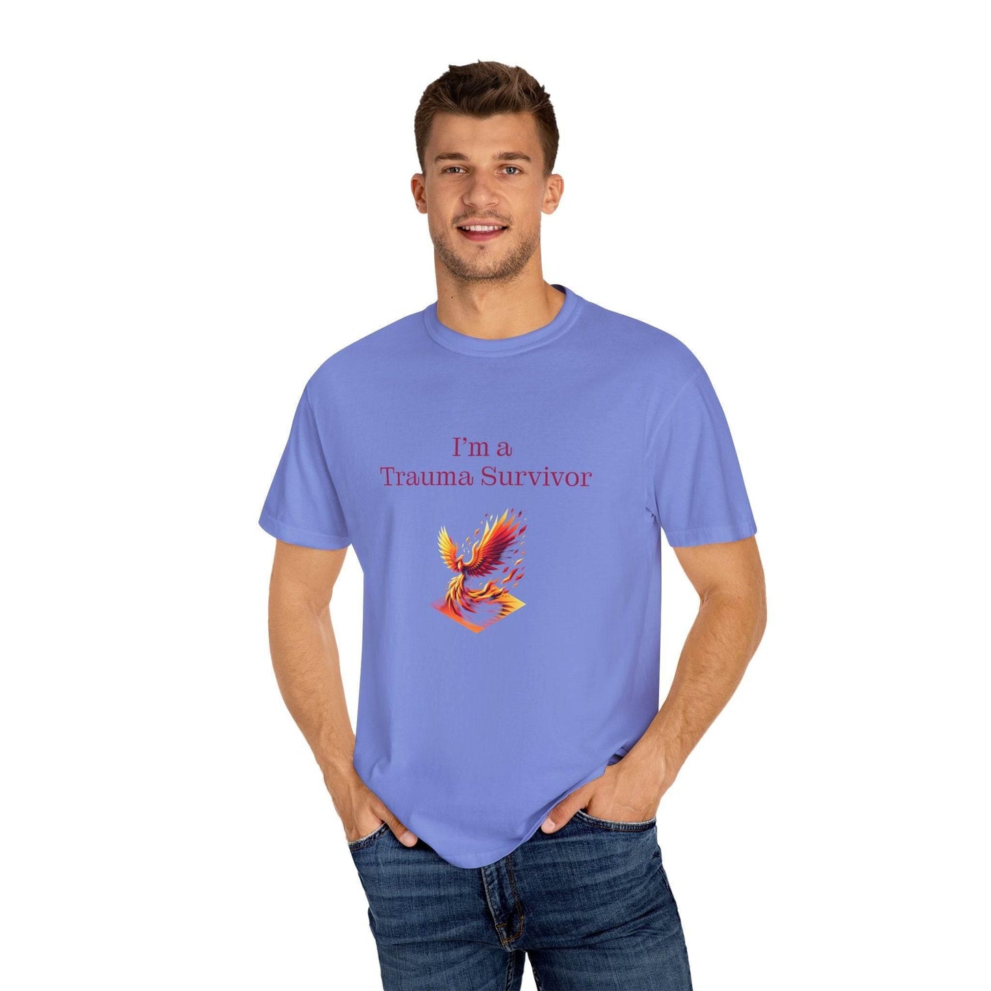 Trauma Survivor Unisex T-Shirt - Empowering Tee for Healthcare Awareness - The Dreamer's Bookshop.