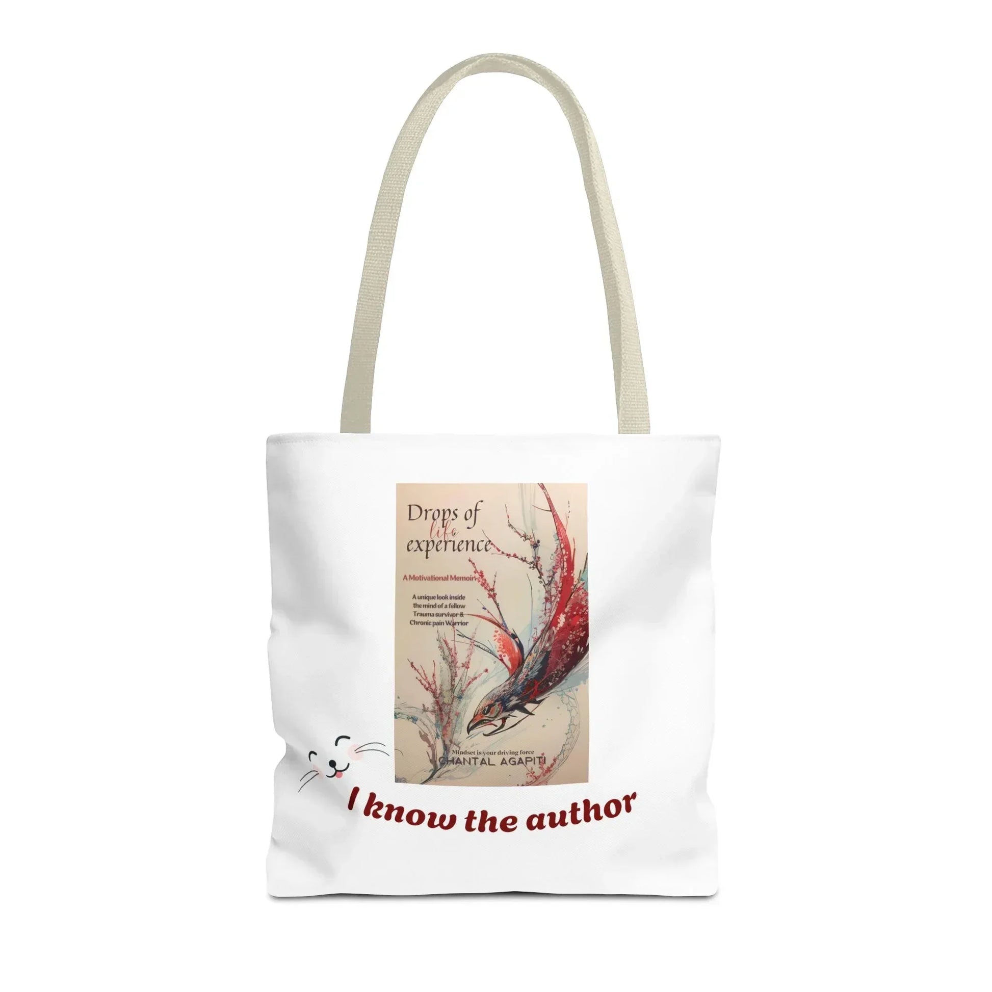 I Know the Author Tote Bag - Cozy Book lovers Design - The Dreamer's Bookshop.