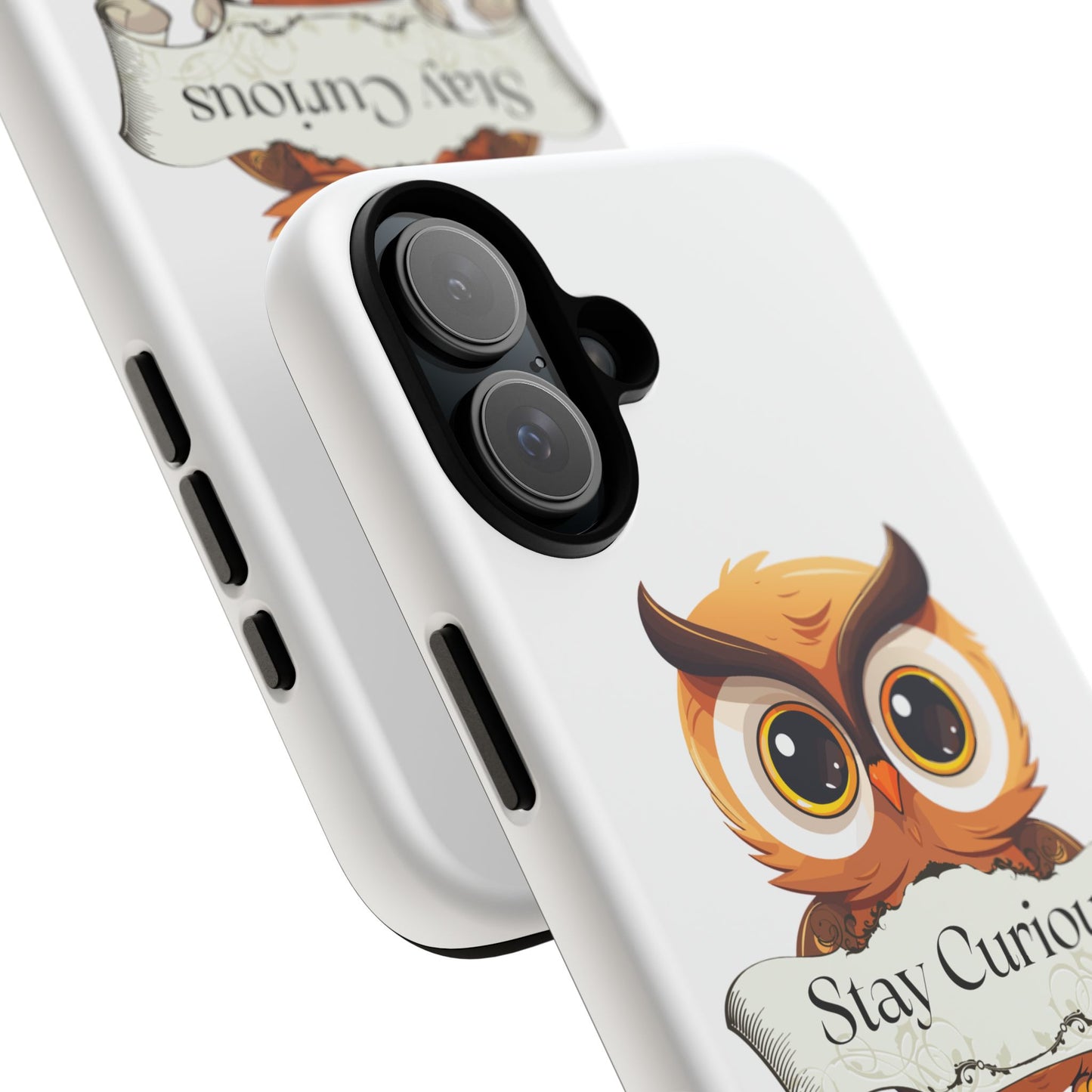 Inspired Phone Case with Stay Curious - The Dreamer's Bookshop Design