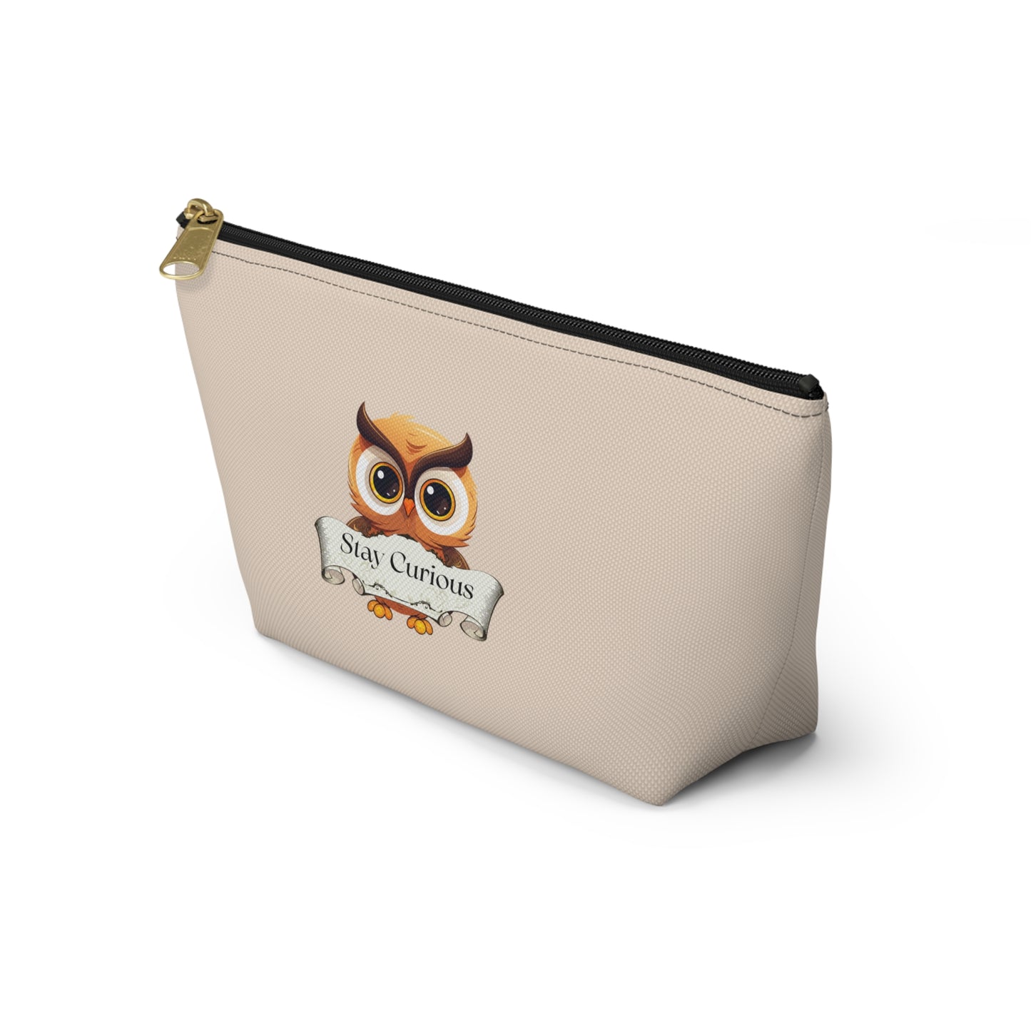 Accessory Pouch — "Stay Curious" Reader's Essentials Bag