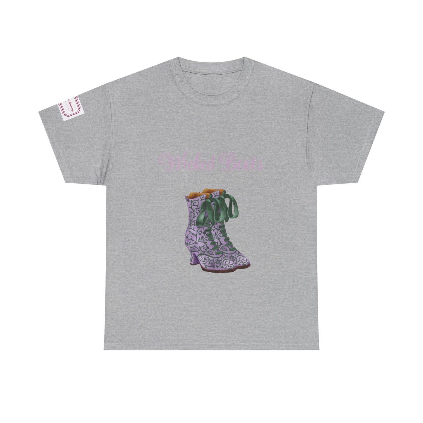 US (Ww) Wicked Boots Graphic Unisex Heavy Cotton Tee
