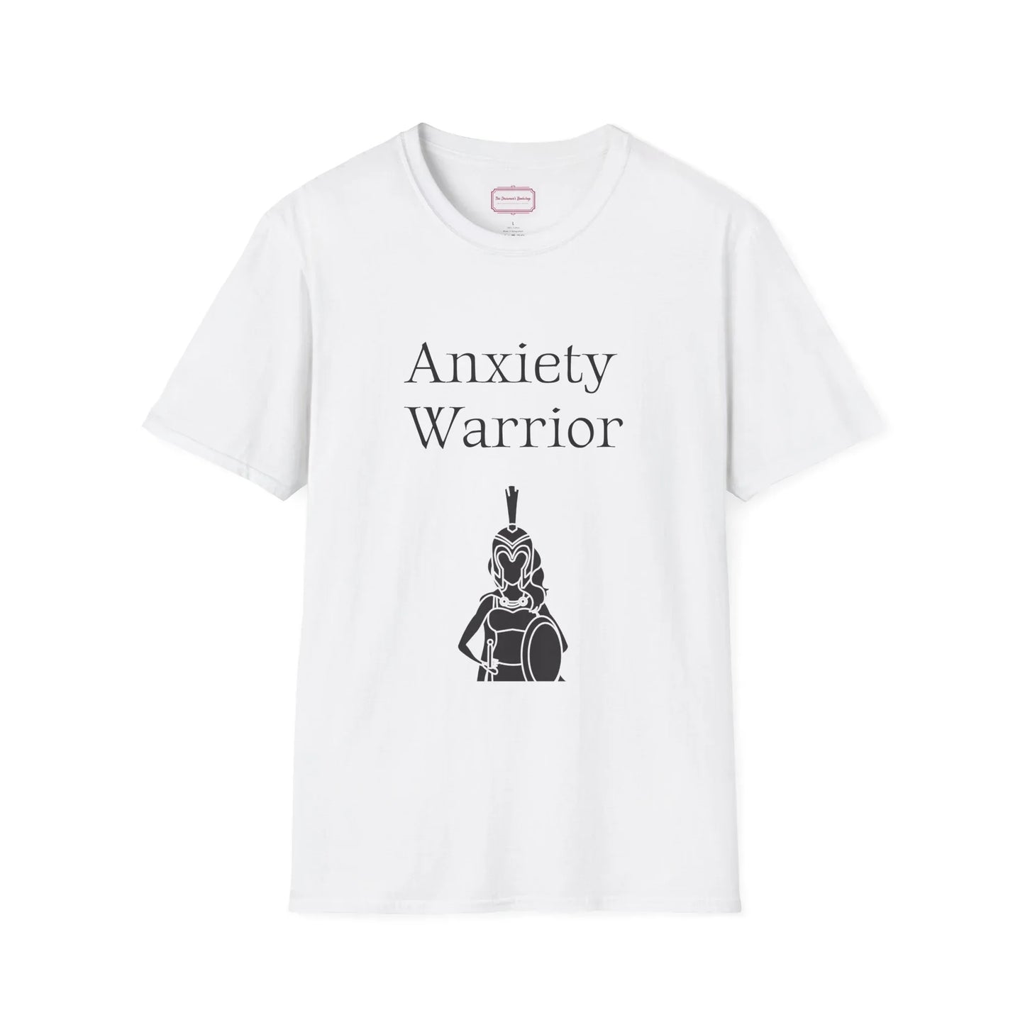 Anxiety Warrior Unisex Softstyle T-Shirt - Embrace Your Battles - The Dreamer's Bookshop.