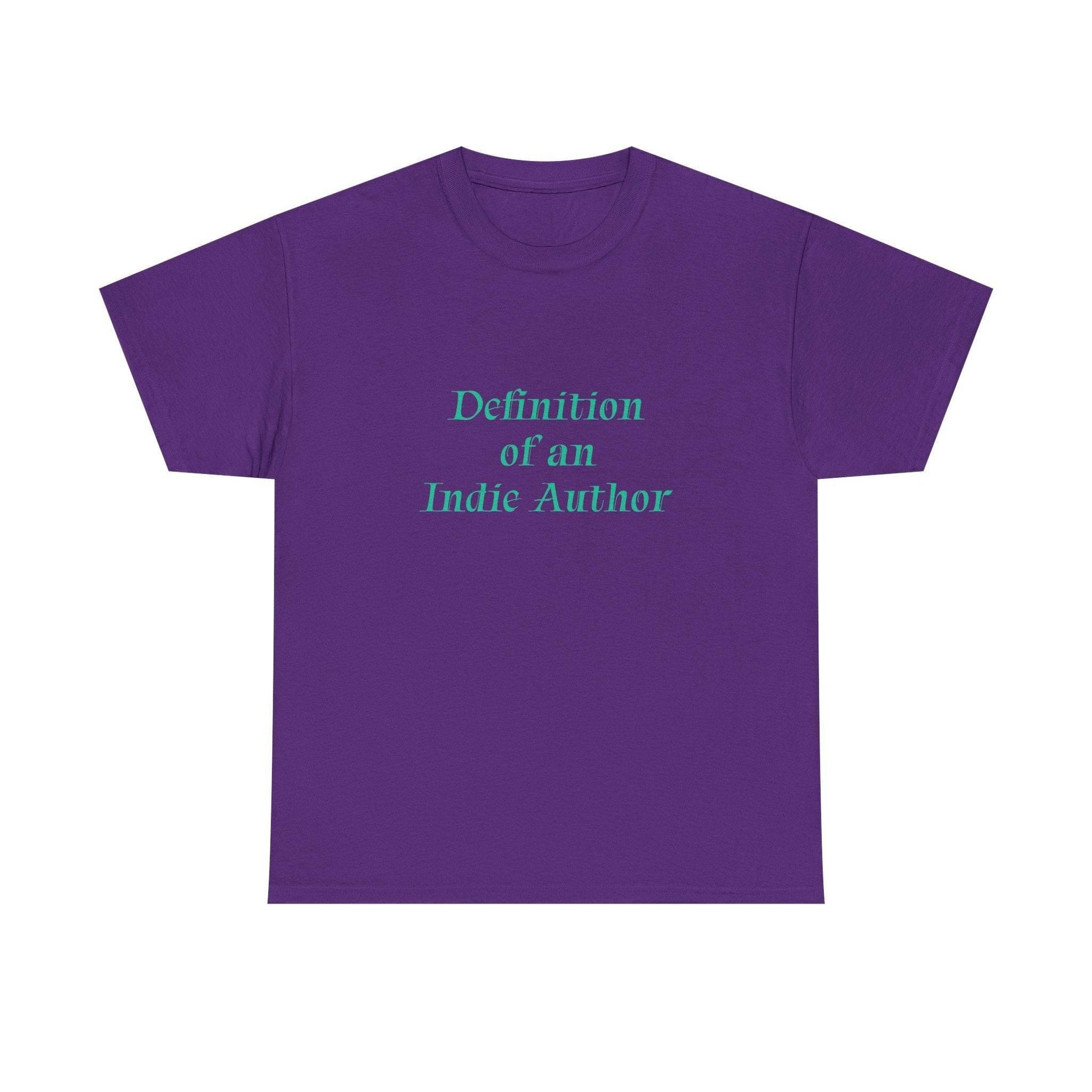 Indie Author - Unisex Heavy Cotton Tee - Creative Apparel - The Dreamer's Bookshop.