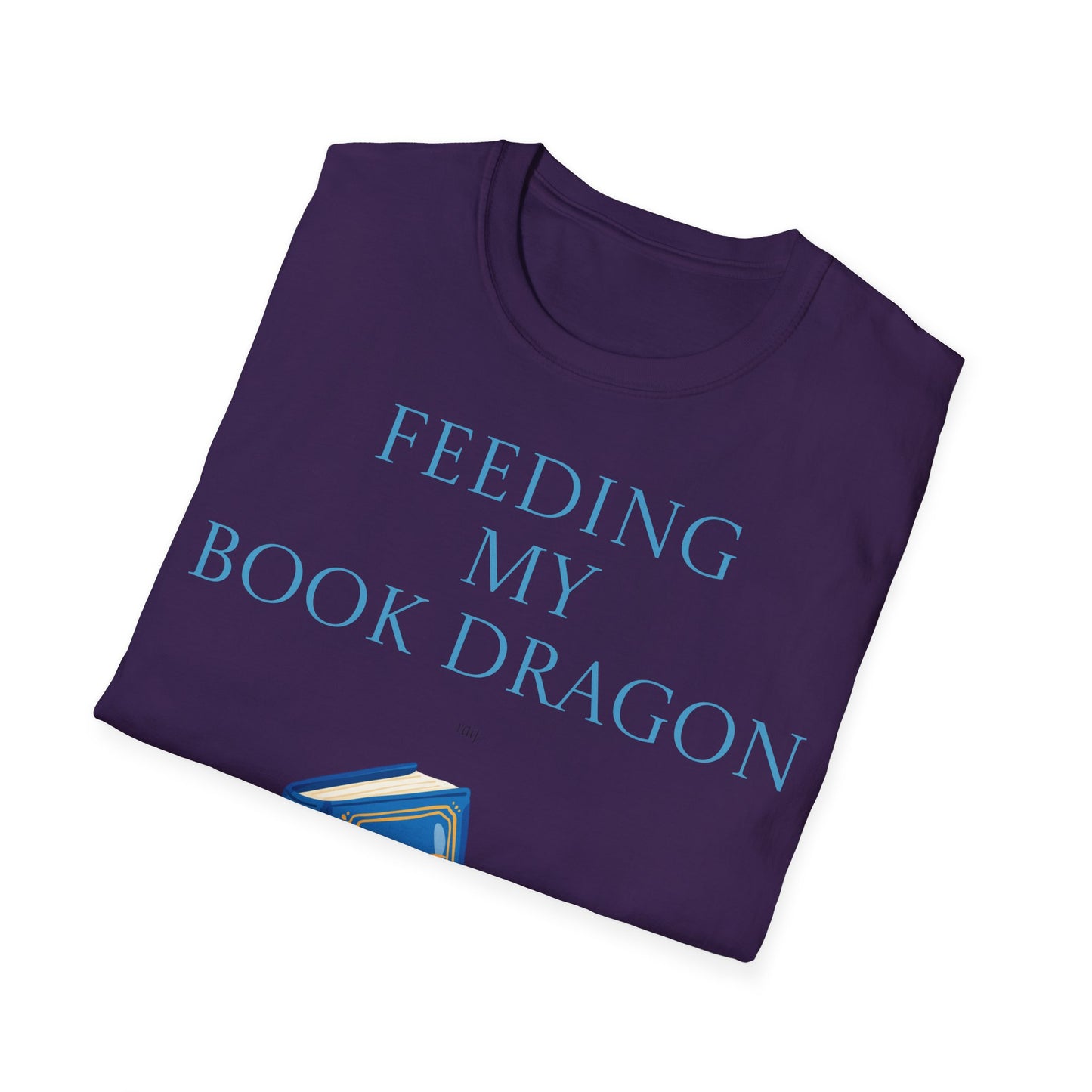 Unisex -Inspired T-Shirt - "Book Dragon" - Perfect for Book Lovers