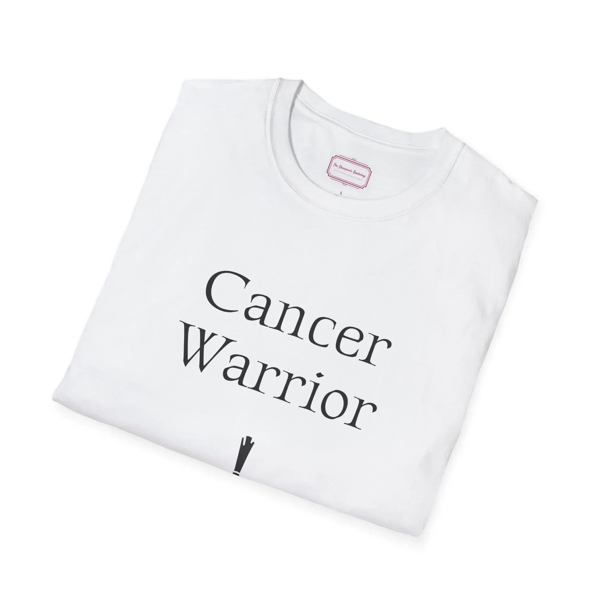 Cancer Warrior Unisex Softstyle T-Shirt - Embrace Your Battles - The Dreamer's Bookshop.