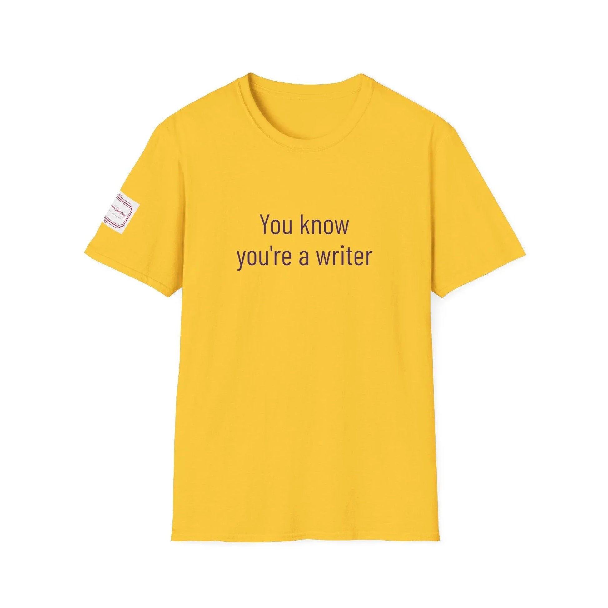 Inspirational Unisex Softstyle T-Shirt - 'You Know' Philosophical Design - The Dreamer's Bookshop.