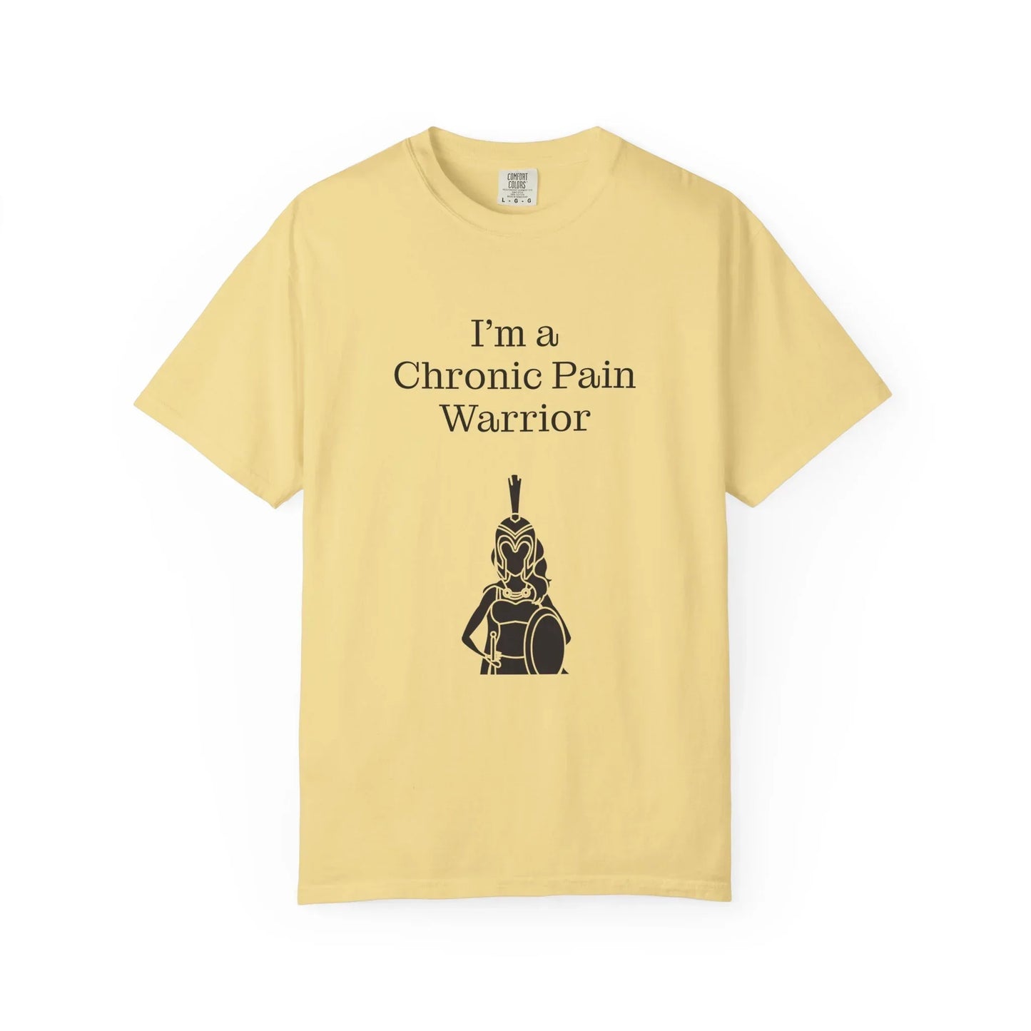 Chronic Pain Warrior Unisex T-Shirt - Empowering Tee for Healthcare Awareness - The Dreamer's Bookshop.