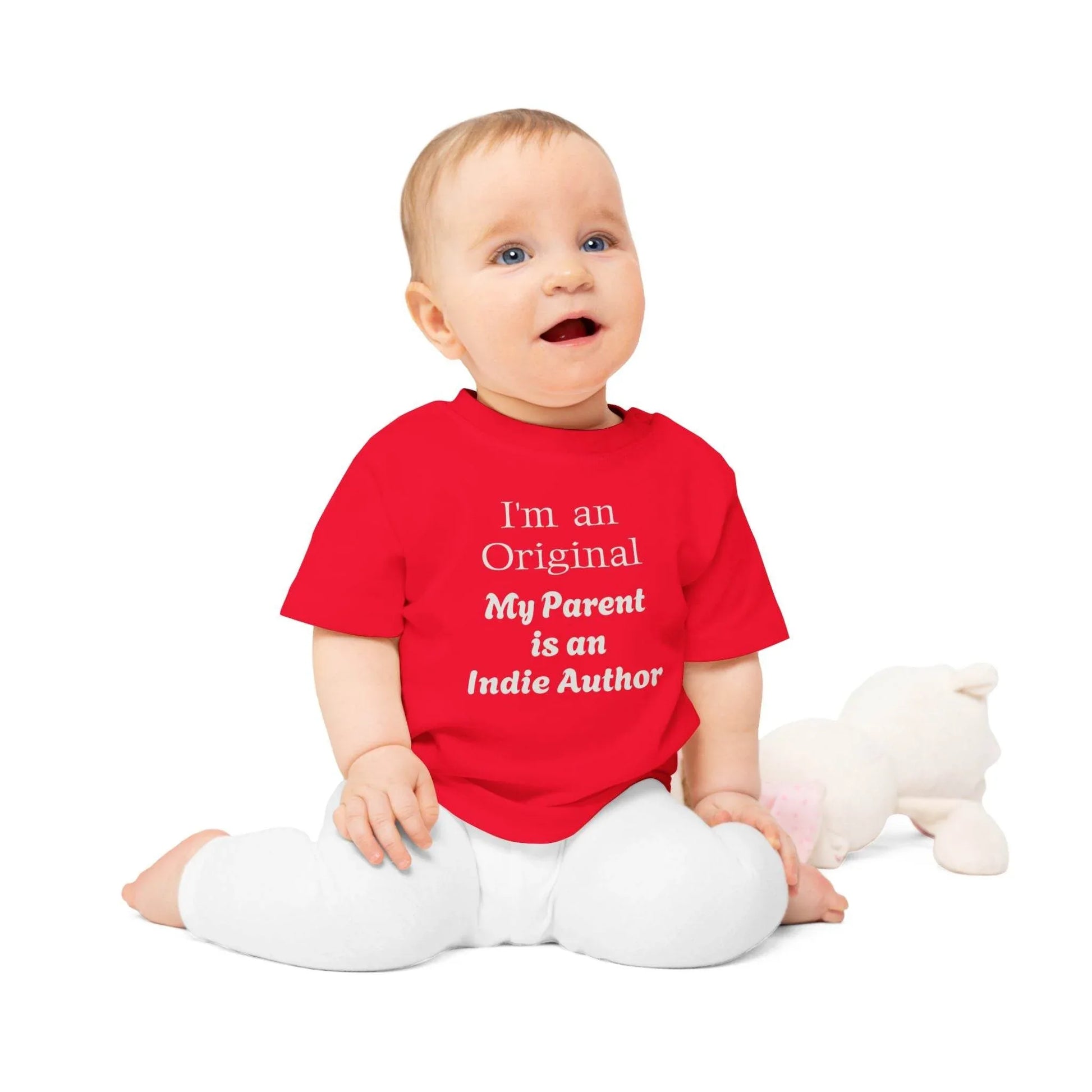 EU - I'm an Original Baby T-Shirt for Future Indie Authors - Cute Baby Apparel - The Dreamer's Bookshop.