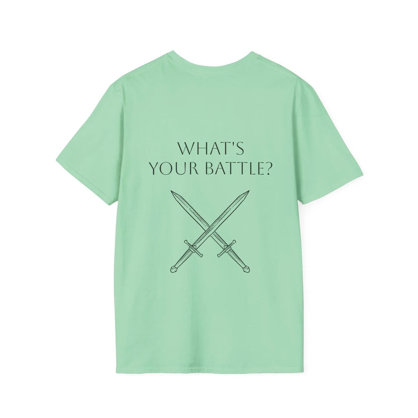 Cancer Warrior Unisex Softstyle T-Shirt - Embrace Your Battles - The Dreamer's Bookshop.
