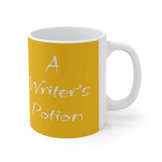 Inspiring Ceramic Coffee Mug - 'A Writer's Potion' - Perfect Gift for Coffee Lovers - The Dreamer's Bookshop.