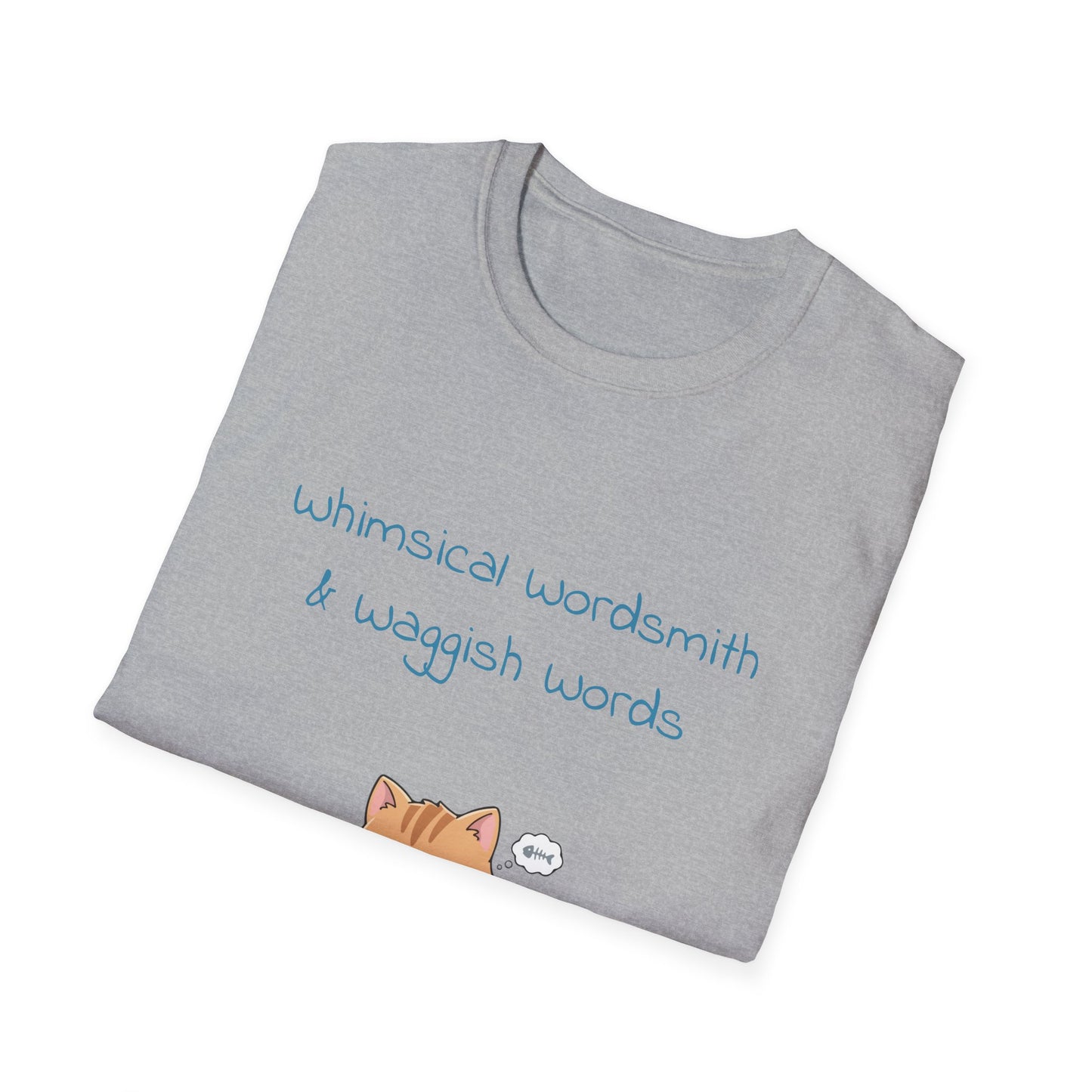 Unisex Travel-Inspired T-Shirt - "Whimsical Wordsmith" - Perfect for Book Lovers