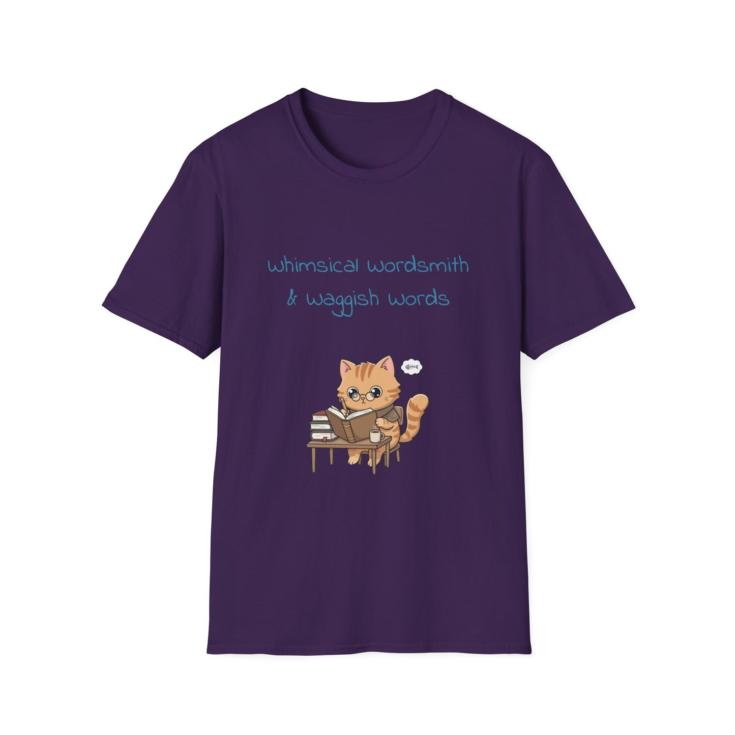 Unisex Travel-Inspired T-Shirt - "Whimsical Wordsmith" - Perfect for Book Lovers