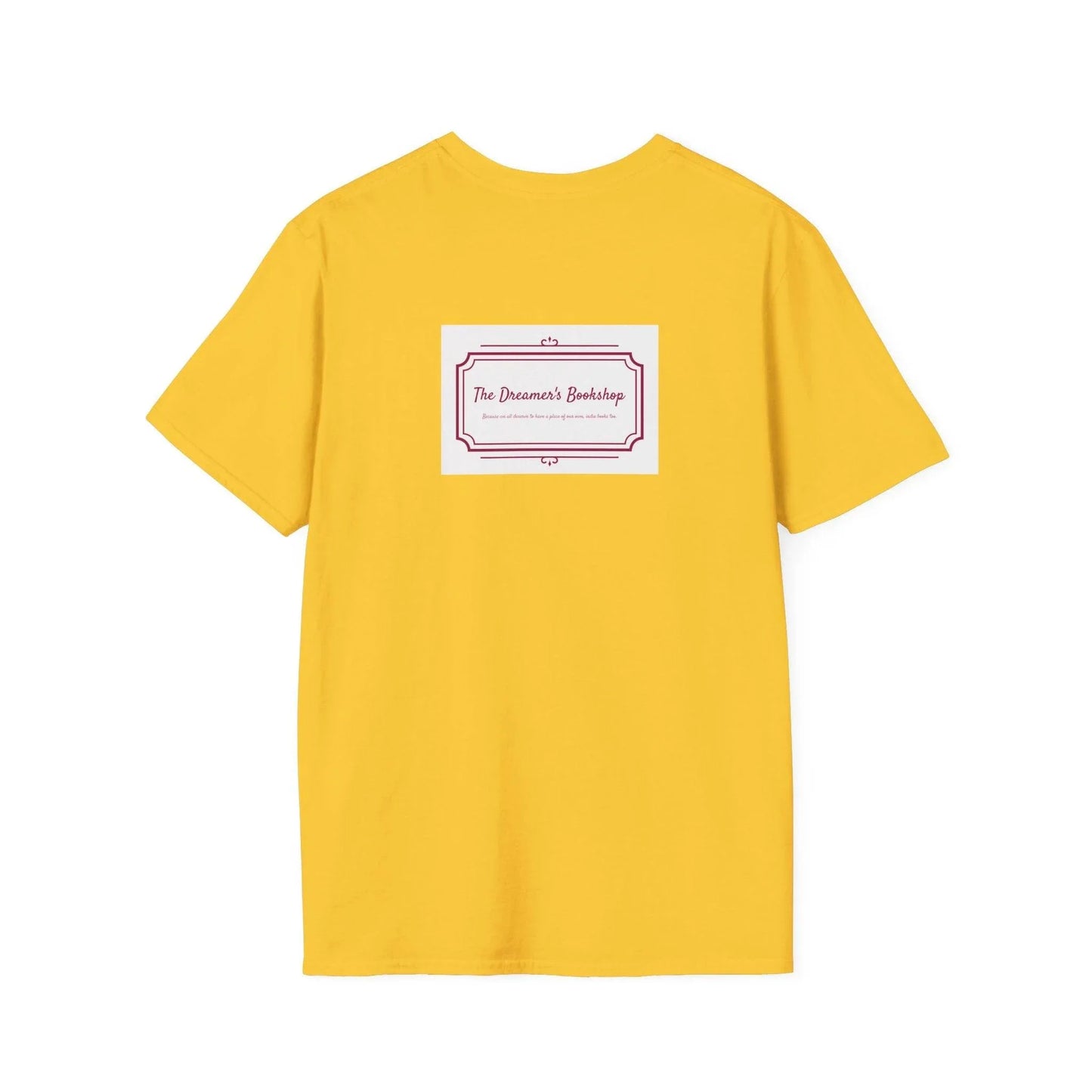 Unisex Softstyle T-Shirt - 'In our bookshop' - The Dreamer's Bookshop.
