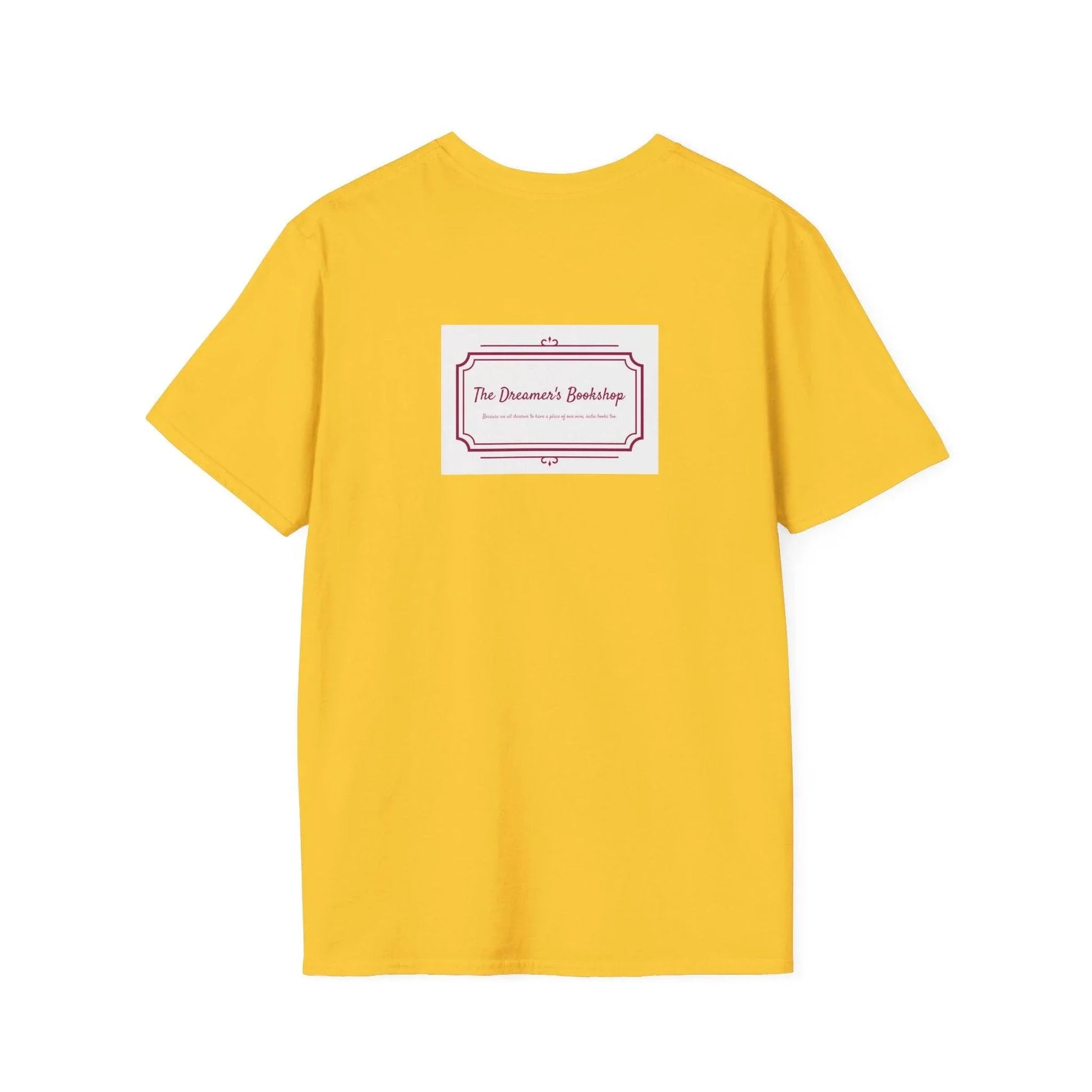 Unisex Softstyle T-Shirt - 'In our bookshop' - The Dreamer's Bookshop.