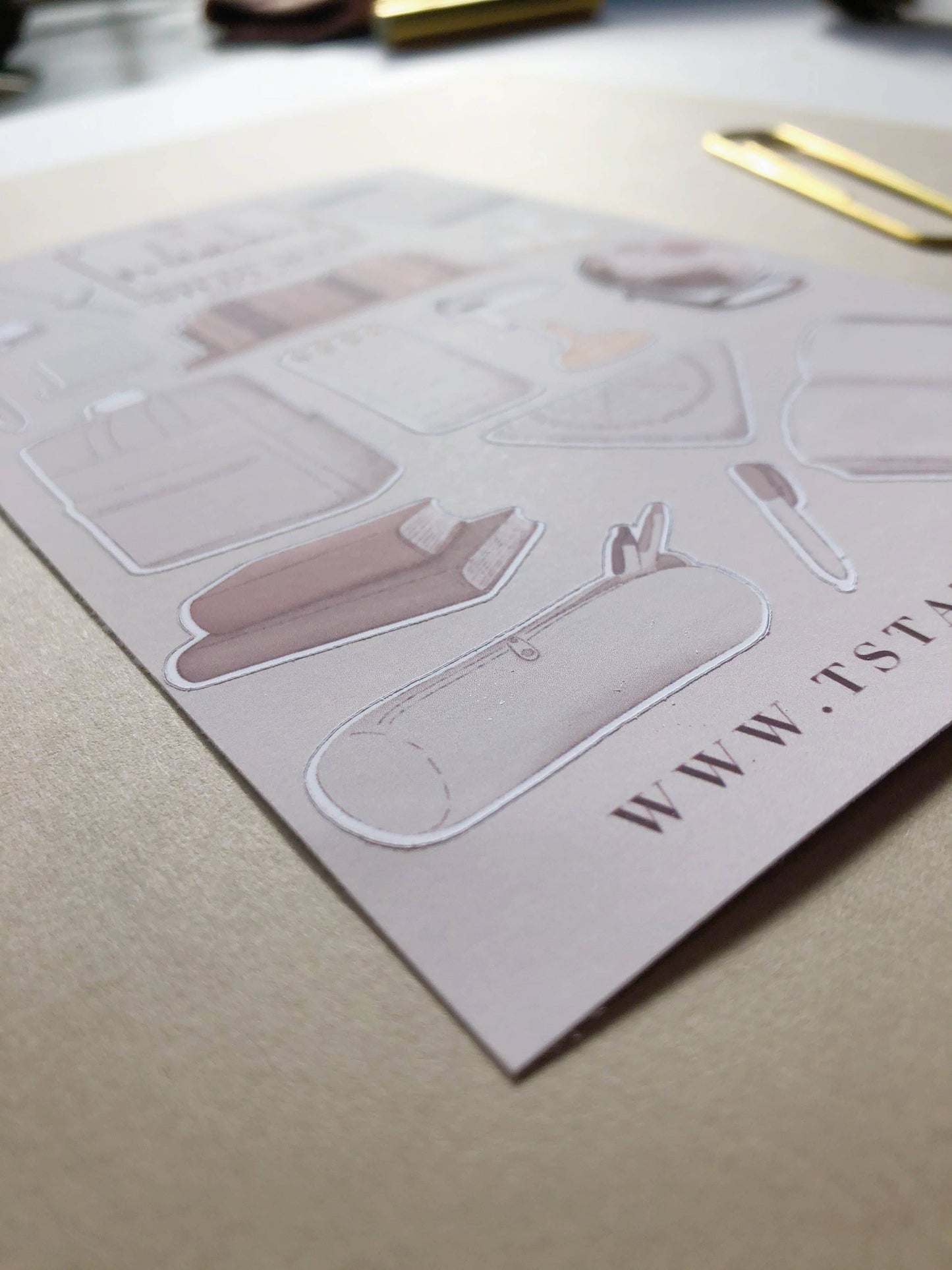 T's Stationery - „Study Mood” - The Dreamer's Bookshop.