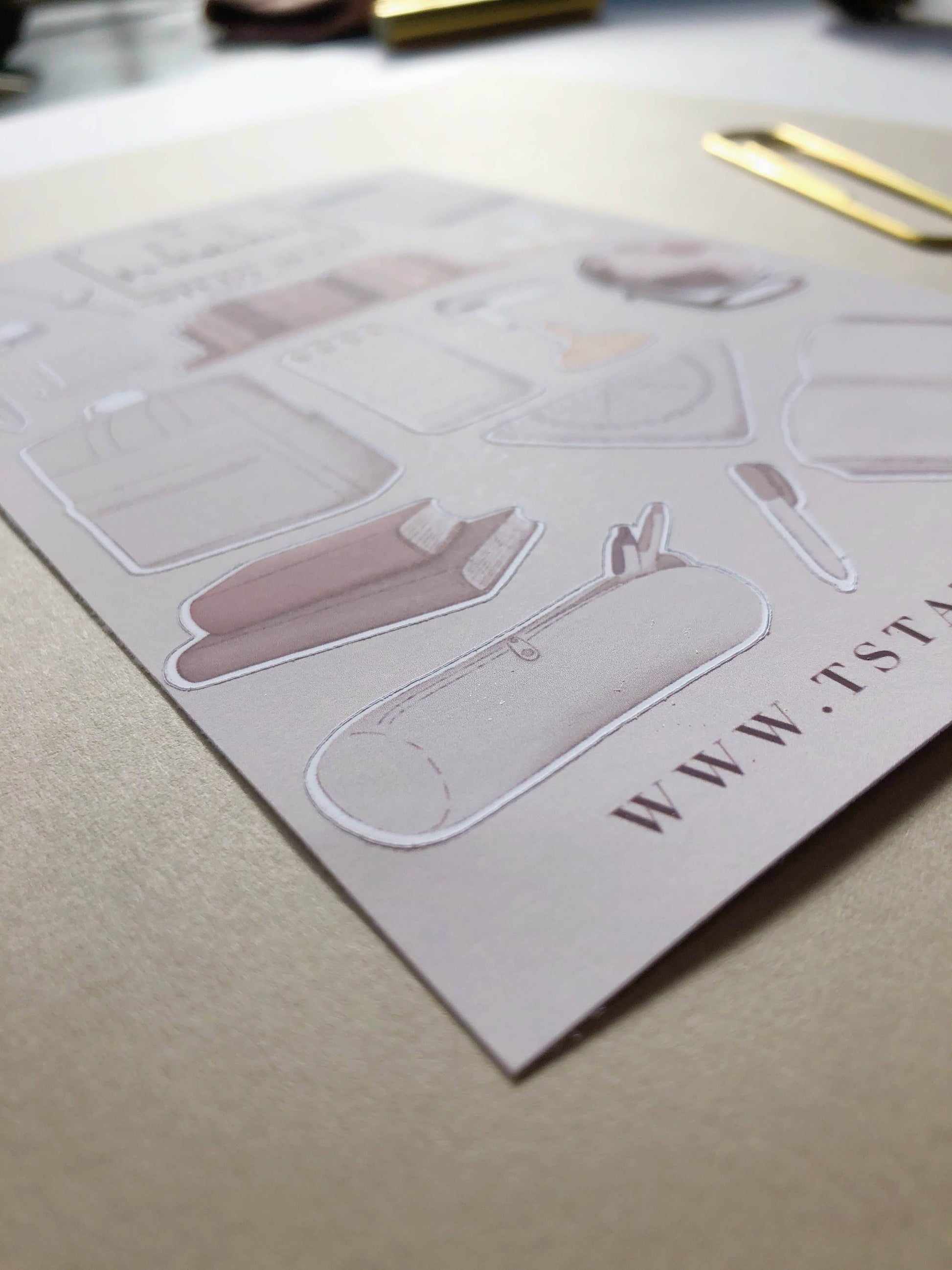 T's Stationery - „Study Mood” - The Dreamer's Bookshop.