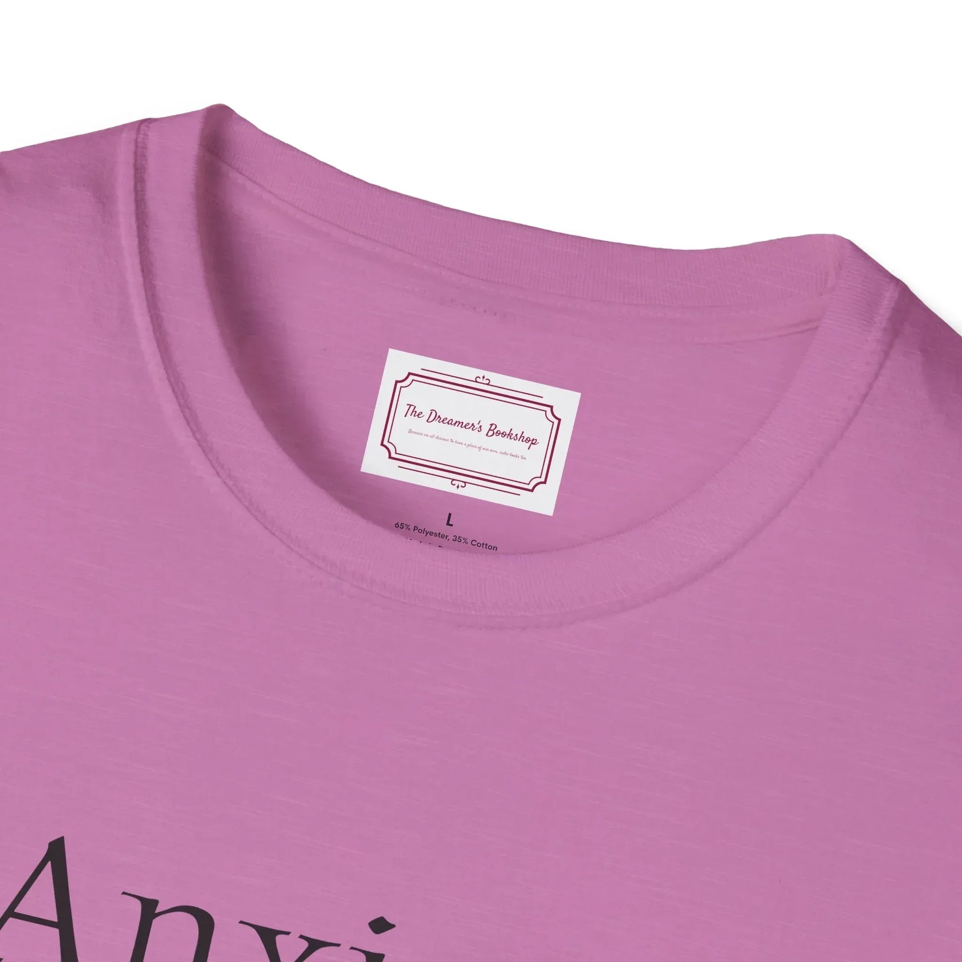 Anxiety Warrior Unisex Softstyle T-Shirt - Embrace Your Battles - The Dreamer's Bookshop.