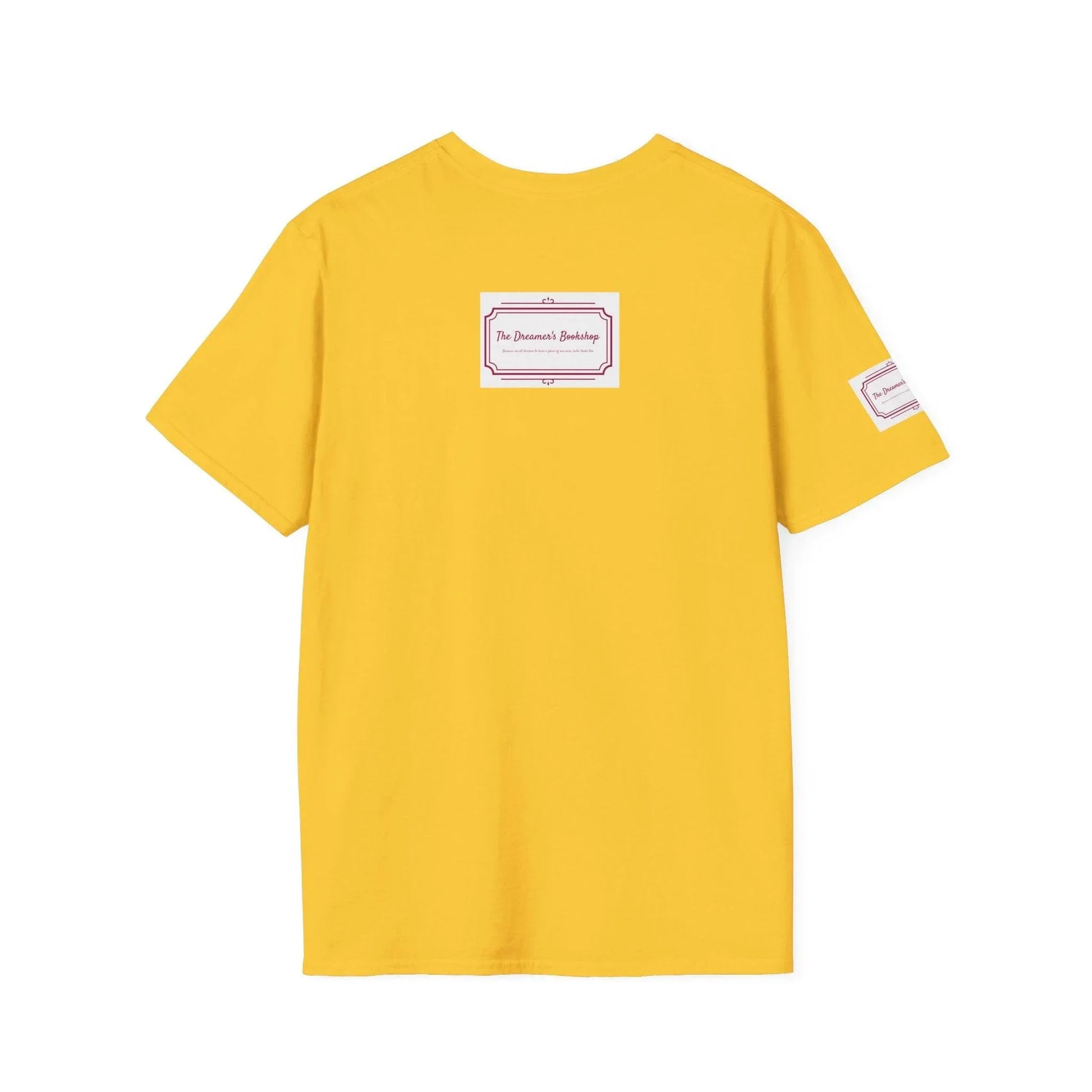 Inspirational Unisex Softstyle T-Shirt - 'Keep Breathing' Motivational Design - The Dreamer's Bookshop.