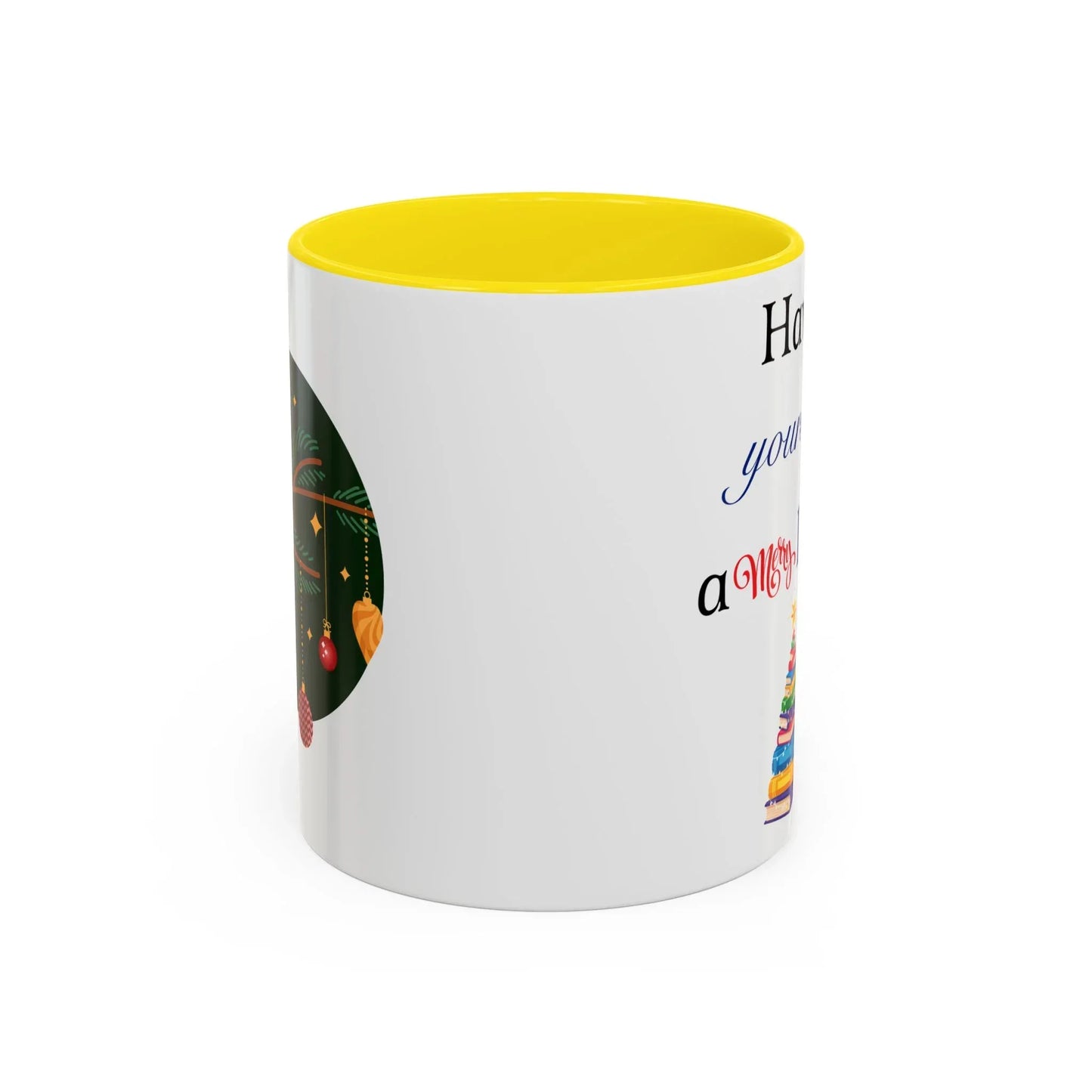 A Merry Little Bookmas - Coffee Mug - Gift for Book Lovers - The Dreamer's Bookshop.