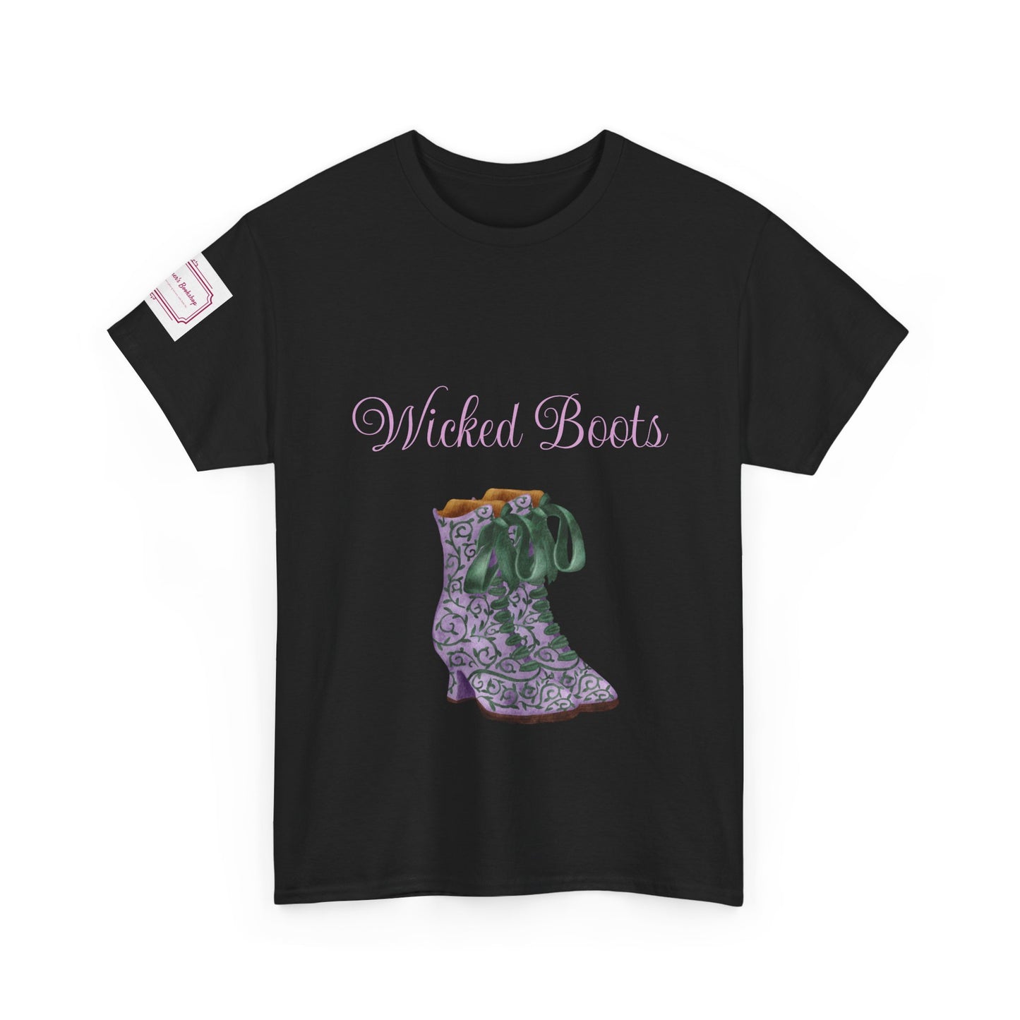 AU - Wicked Boots - Witch Unisex Heavy Cotton Tee