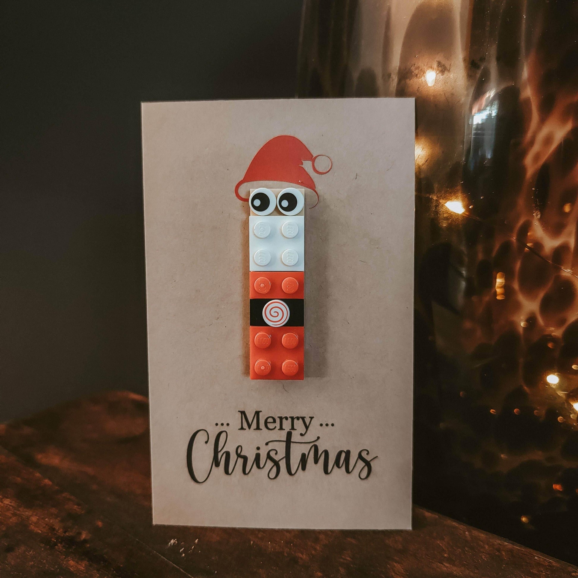 Brickstar Belgium - Lego Christmas Cards - Set of 3 - Collection 1 - The Dreamer's Bookshop.