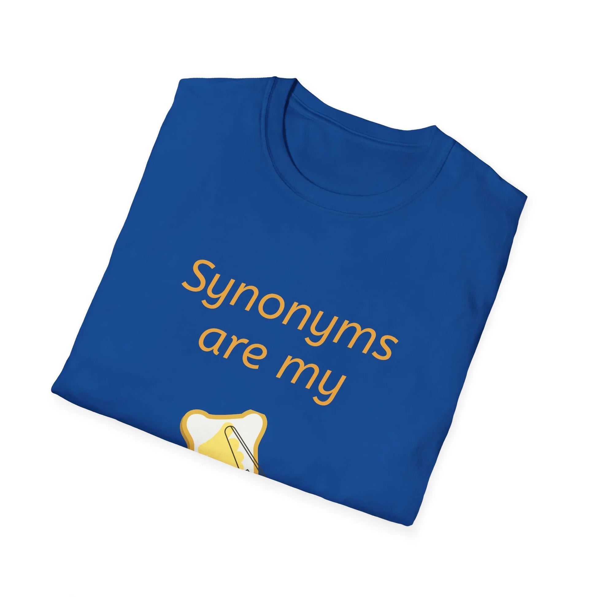 "Synonyms Are My Jam" Unisex Softstyle T-Shirt - Wordsmiths - The Dreamer's Bookshop.