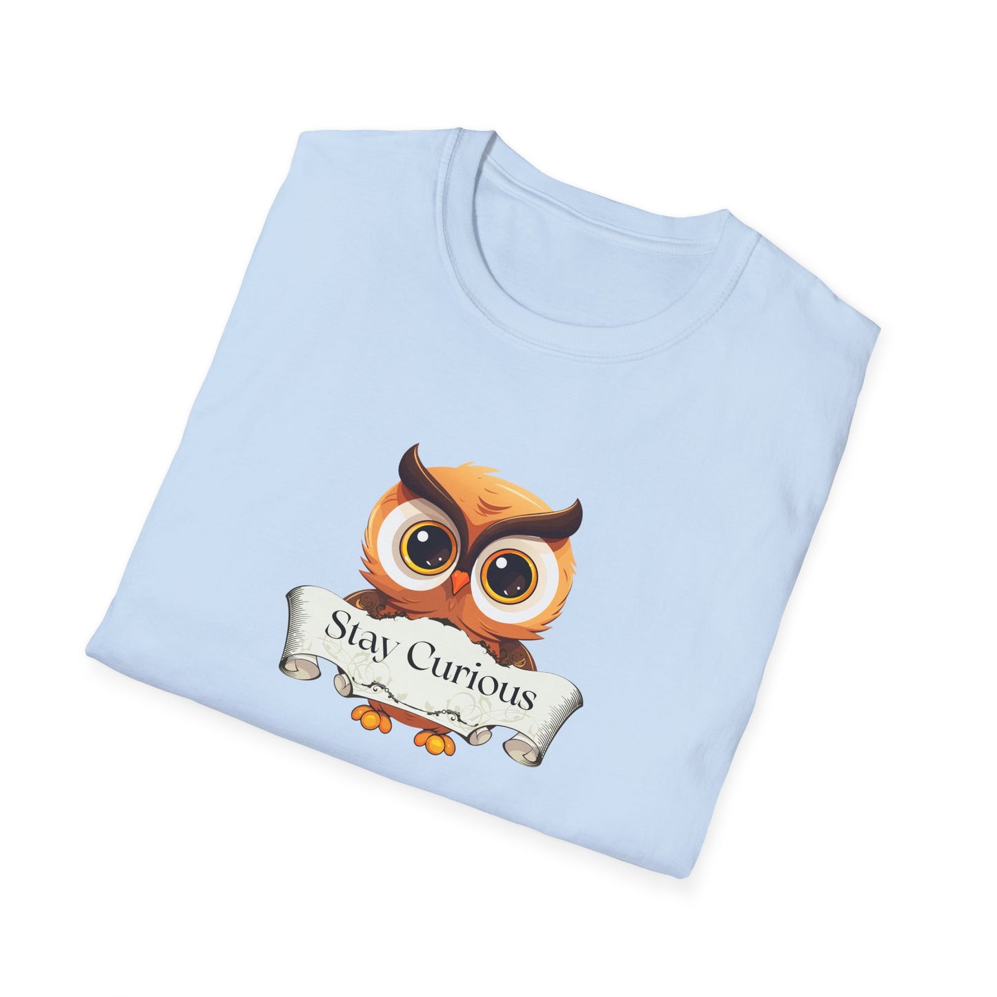 Inspirational Unisex Softstyle T-Shirt - Stay Curious