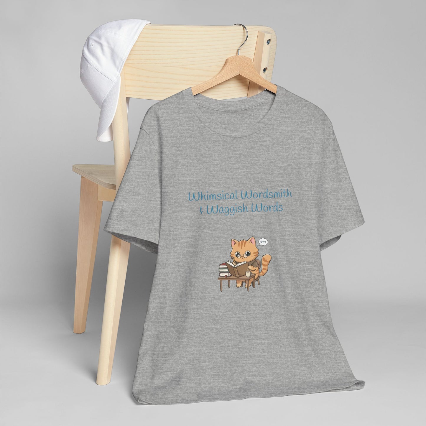 Unisex Jersey T-Shirt - 'Whimsical Wordsmith' Book lovers